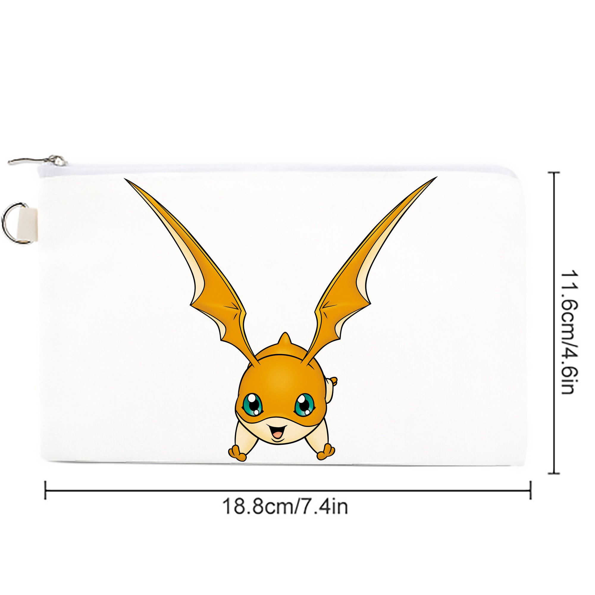 Digimon デジタルモンスター/デジモン キャンバス生地ポーチ　小物入れ