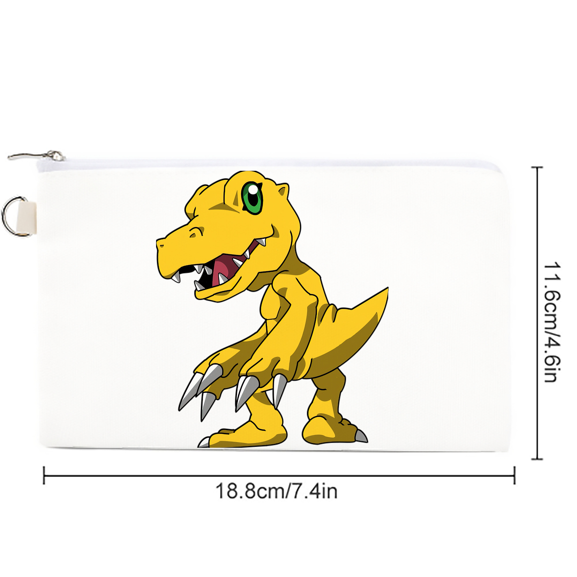 Digimon デジタルモンスター/デジモン キャンバス生地ポーチ　小物入れ