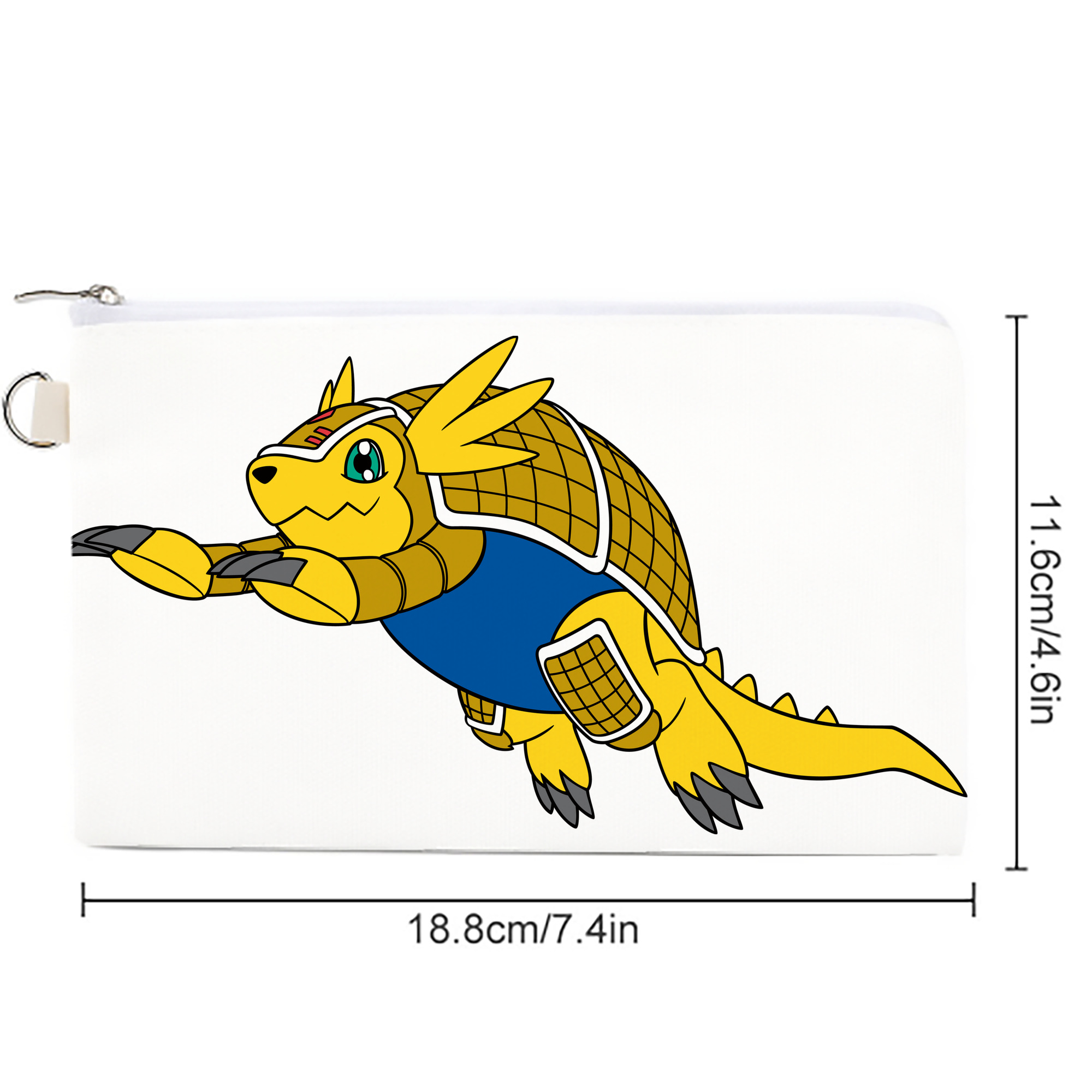 Digimon デジタルモンスター/デジモン キャンバス生地ポーチ　小物入れ