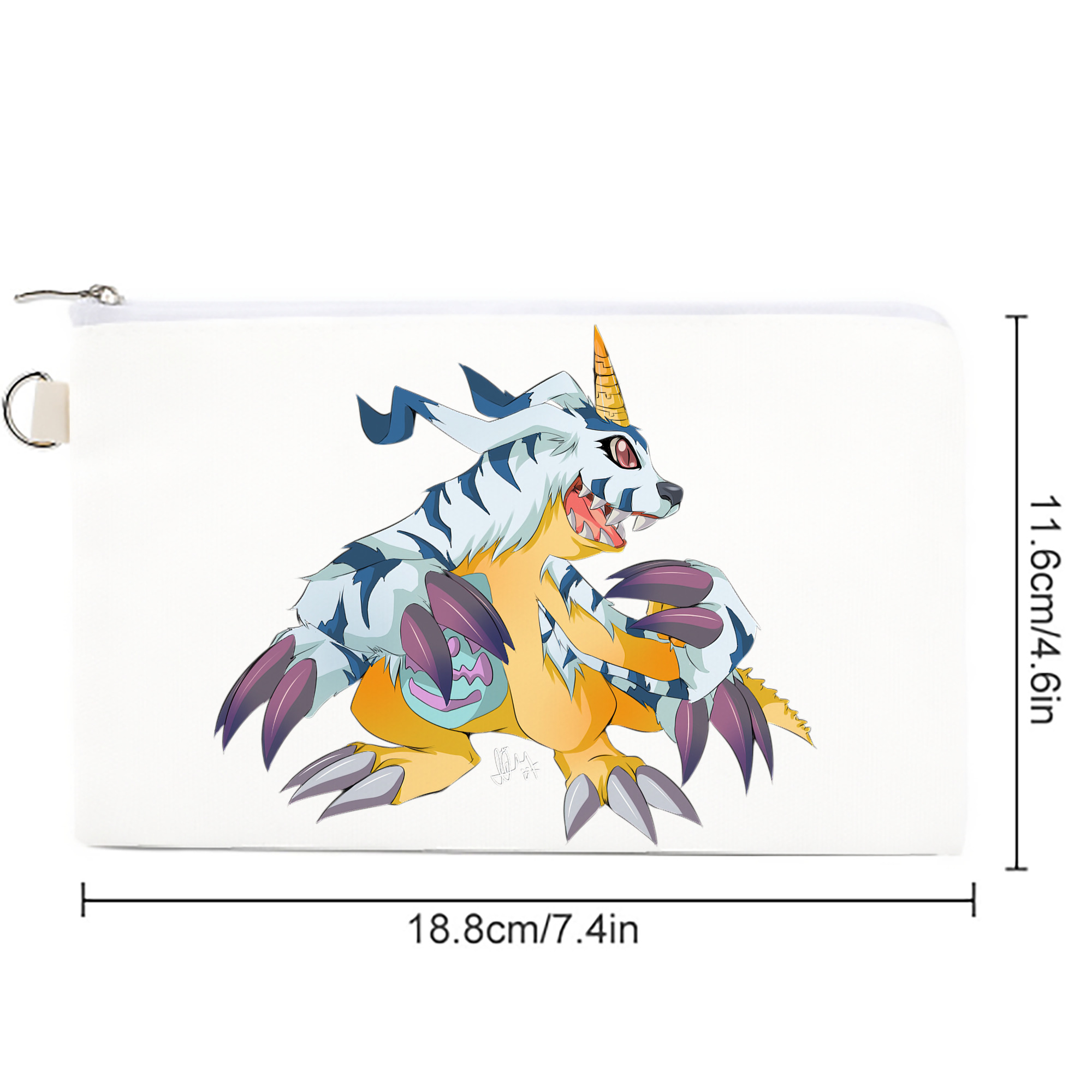 Digimon デジタルモンスター/デジモン キャンバス生地ポーチ　小物入れ