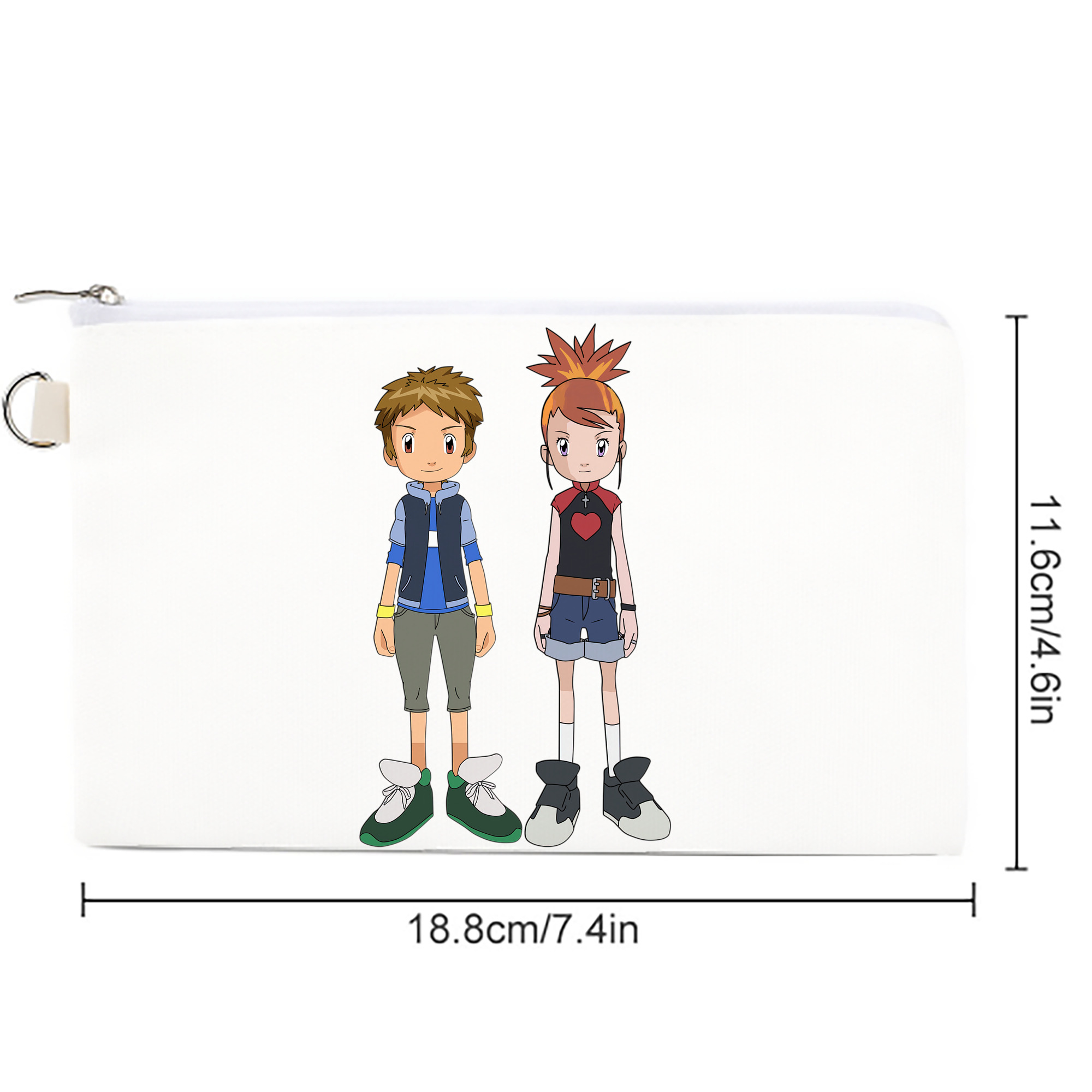 Digimon デジタルモンスター/デジモン キャンバス生地ポーチ　小物入れ