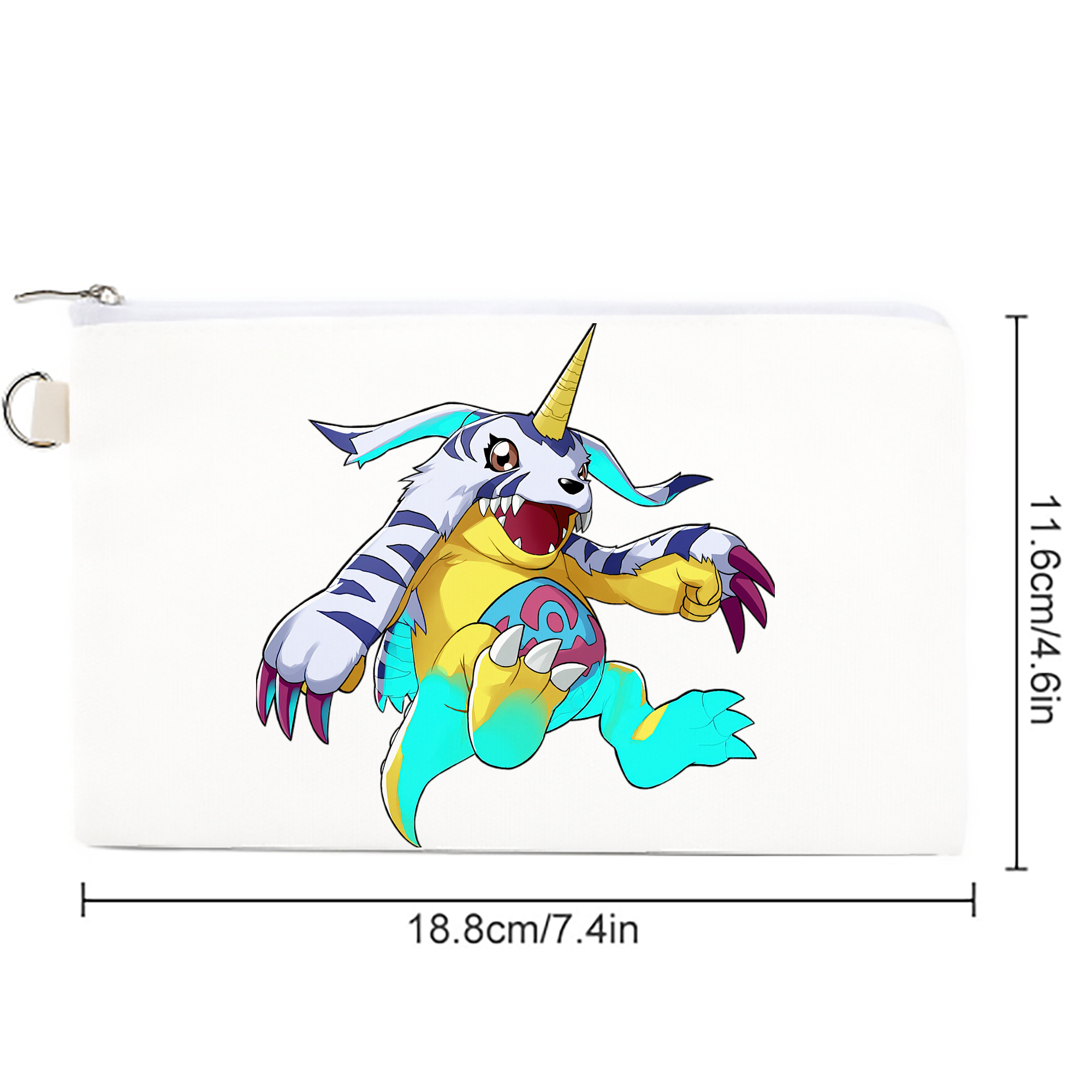 Digimon デジタルモンスター/デジモン キャンバス生地ポーチ　小物入れ