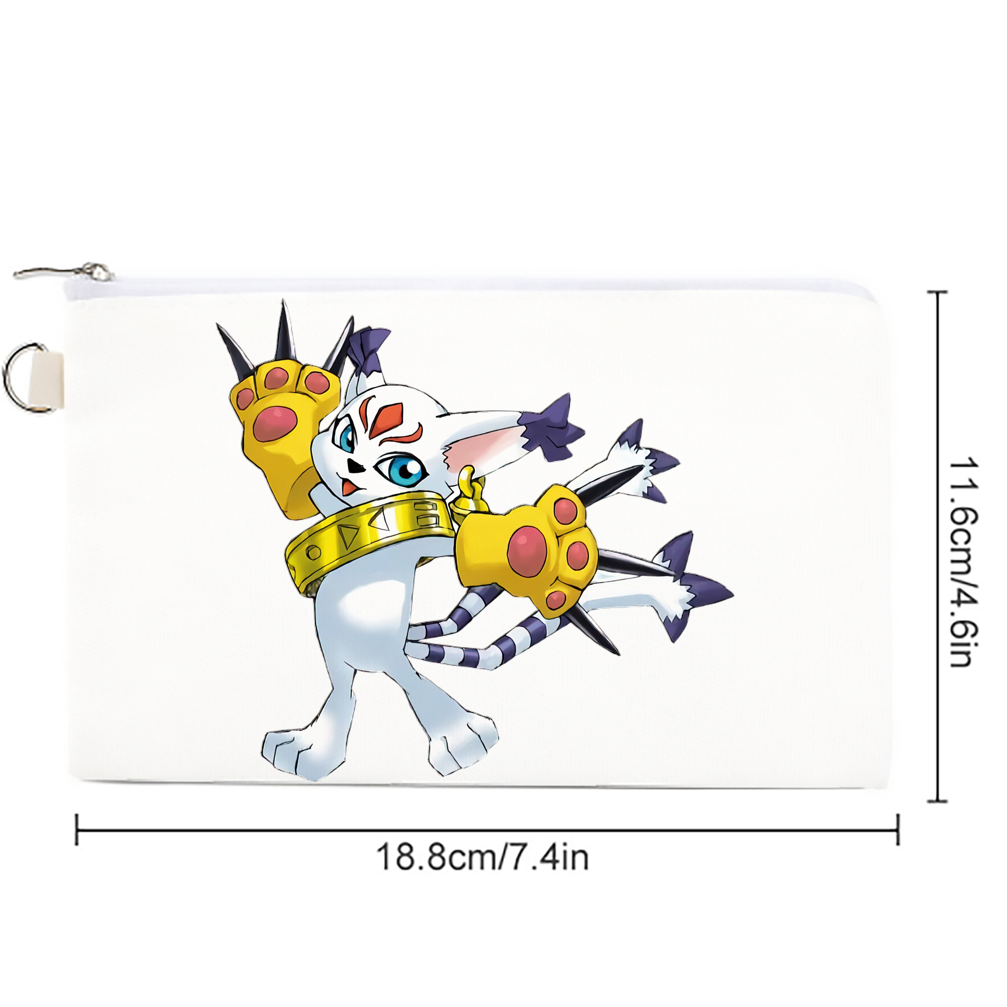 Digimon デジタルモンスター/デジモン キャンバス生地ポーチ　小物入れ