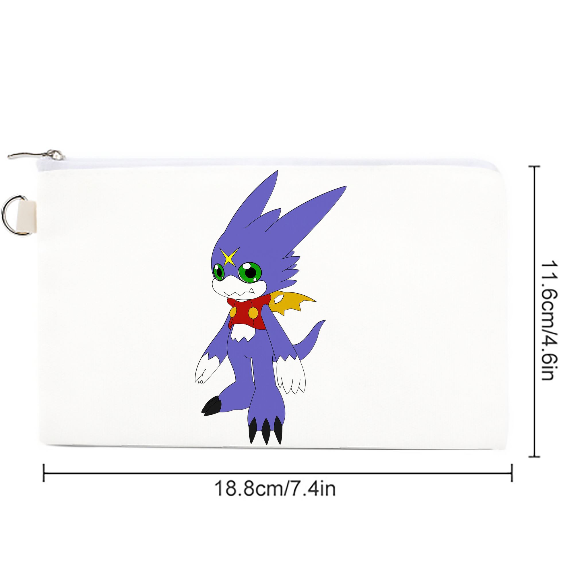 Digimon デジタルモンスター/デジモン キャンバス生地ポーチ　小物入れ