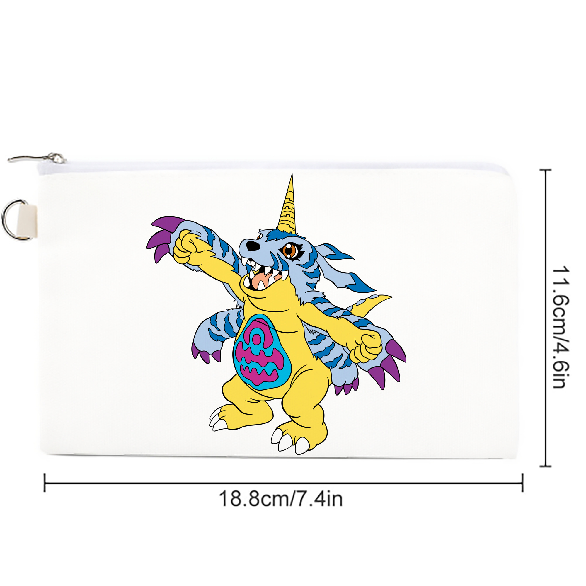 Digimon デジタルモンスター/デジモン キャンバス生地ポーチ　小物入れ