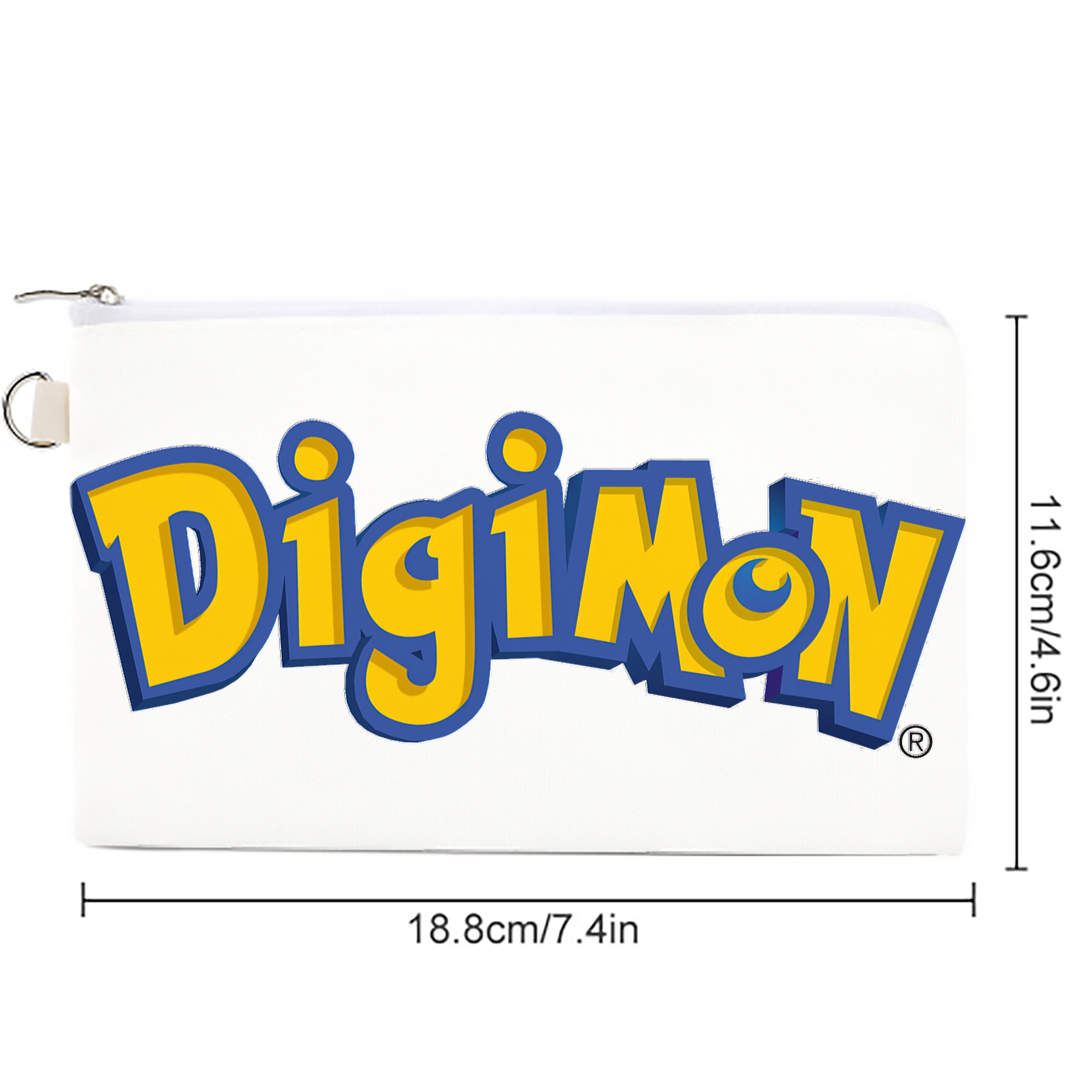 Digimon デジタルモンスター/デジモン キャンバス生地ポーチ　小物入れ