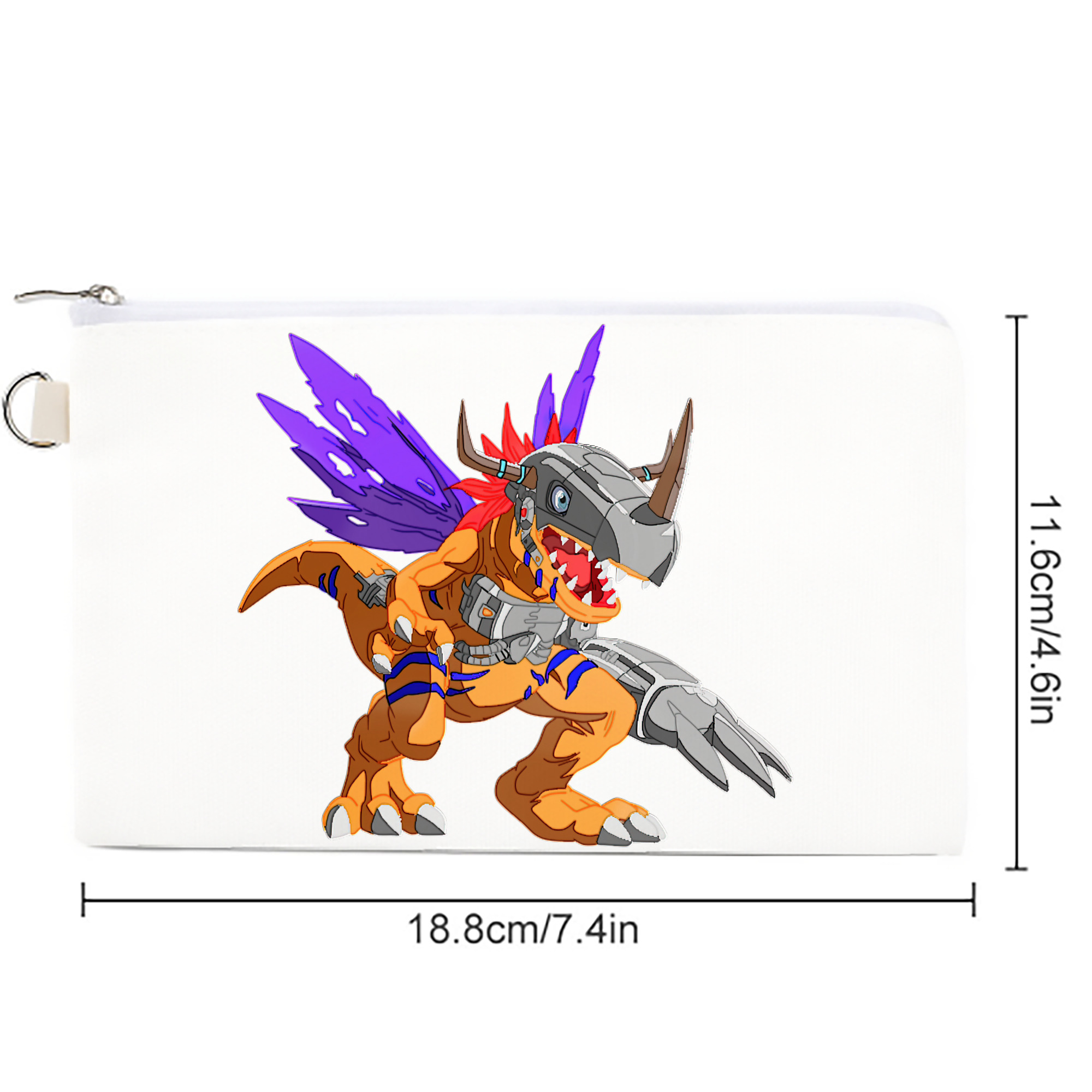 Digimon デジタルモンスター/デジモン キャンバス生地ポーチ　小物入れ