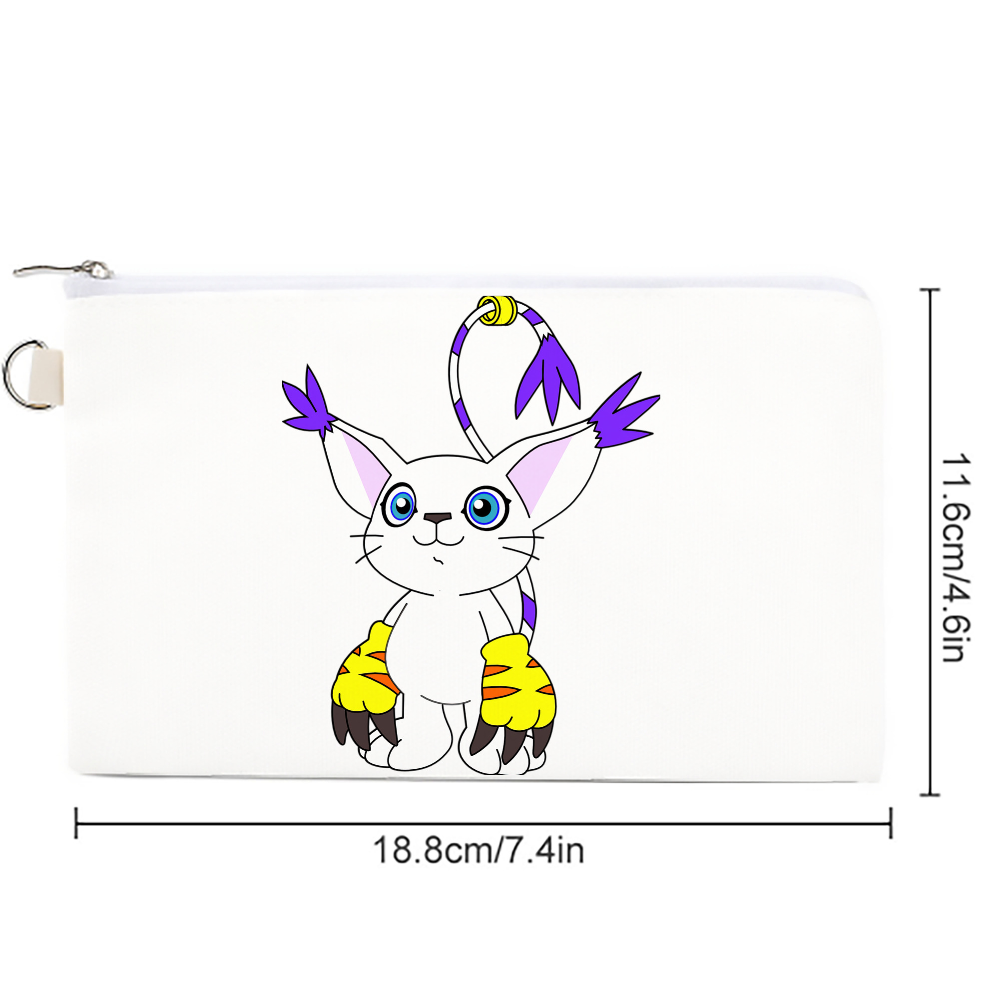 Digimon デジタルモンスター/デジモン キャンバス生地ポーチ　小物入れ