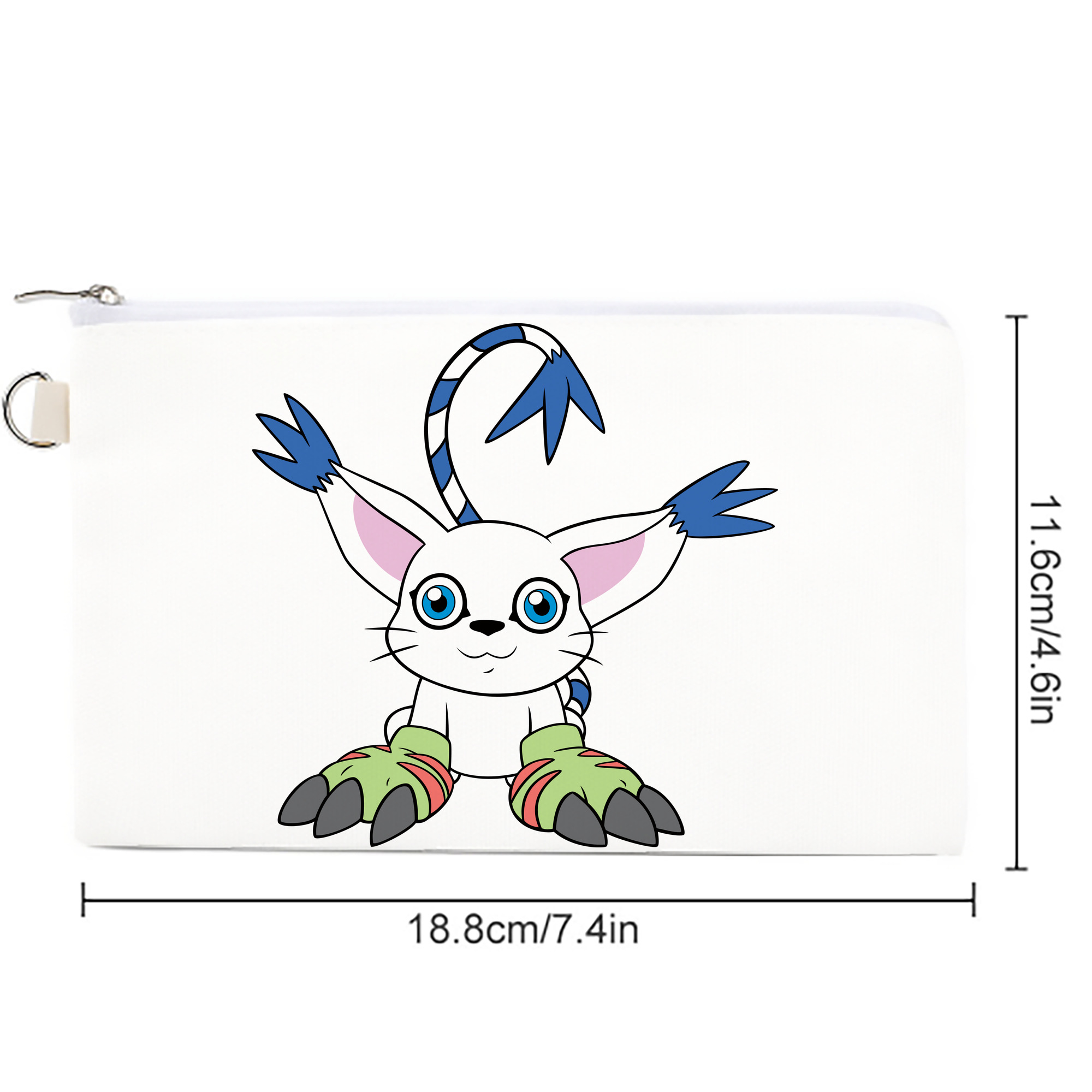 Digimon デジタルモンスター/デジモン キャンバス生地ポーチ　小物入れ