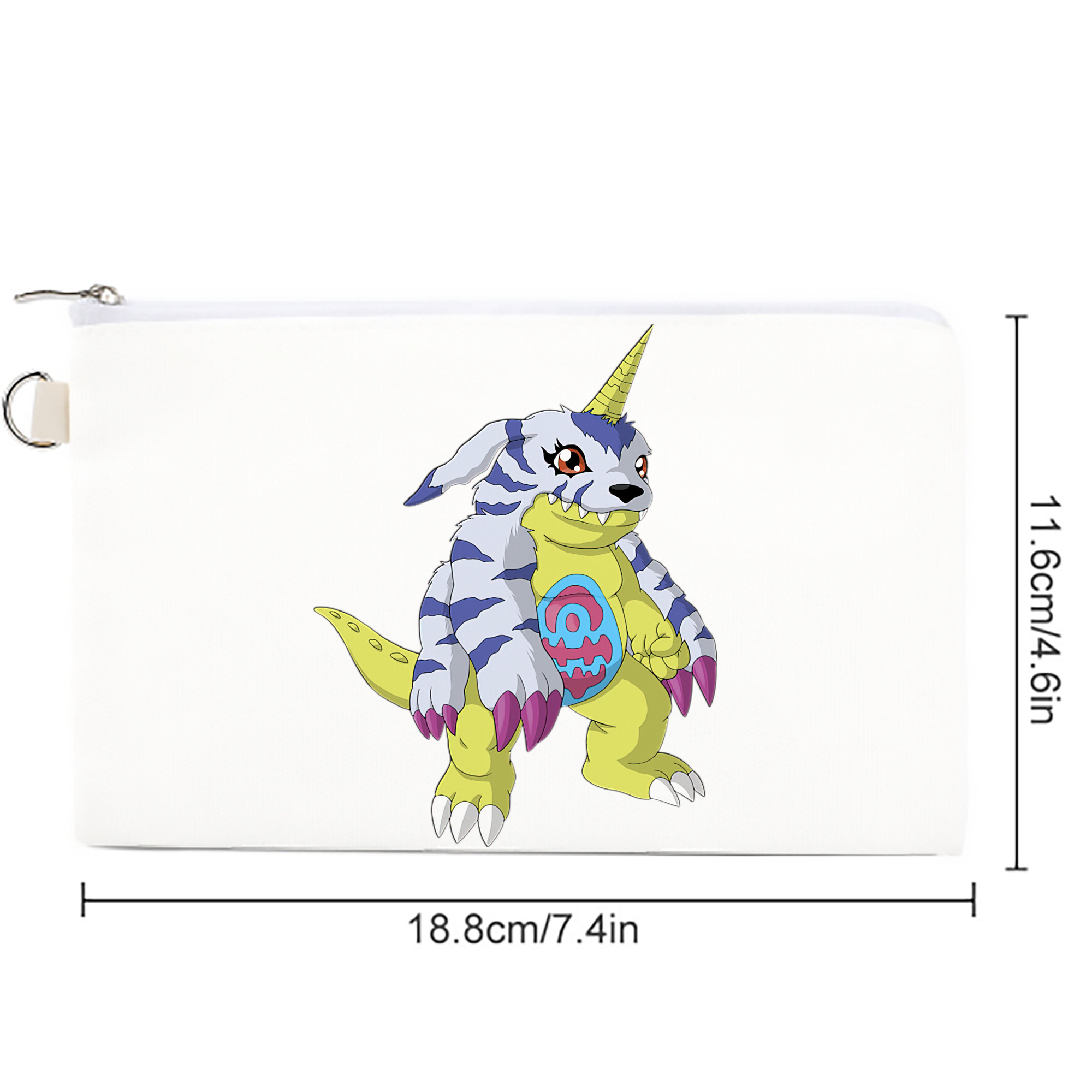 Digimon デジタルモンスター/デジモン キャンバス生地ポーチ　小物入れ