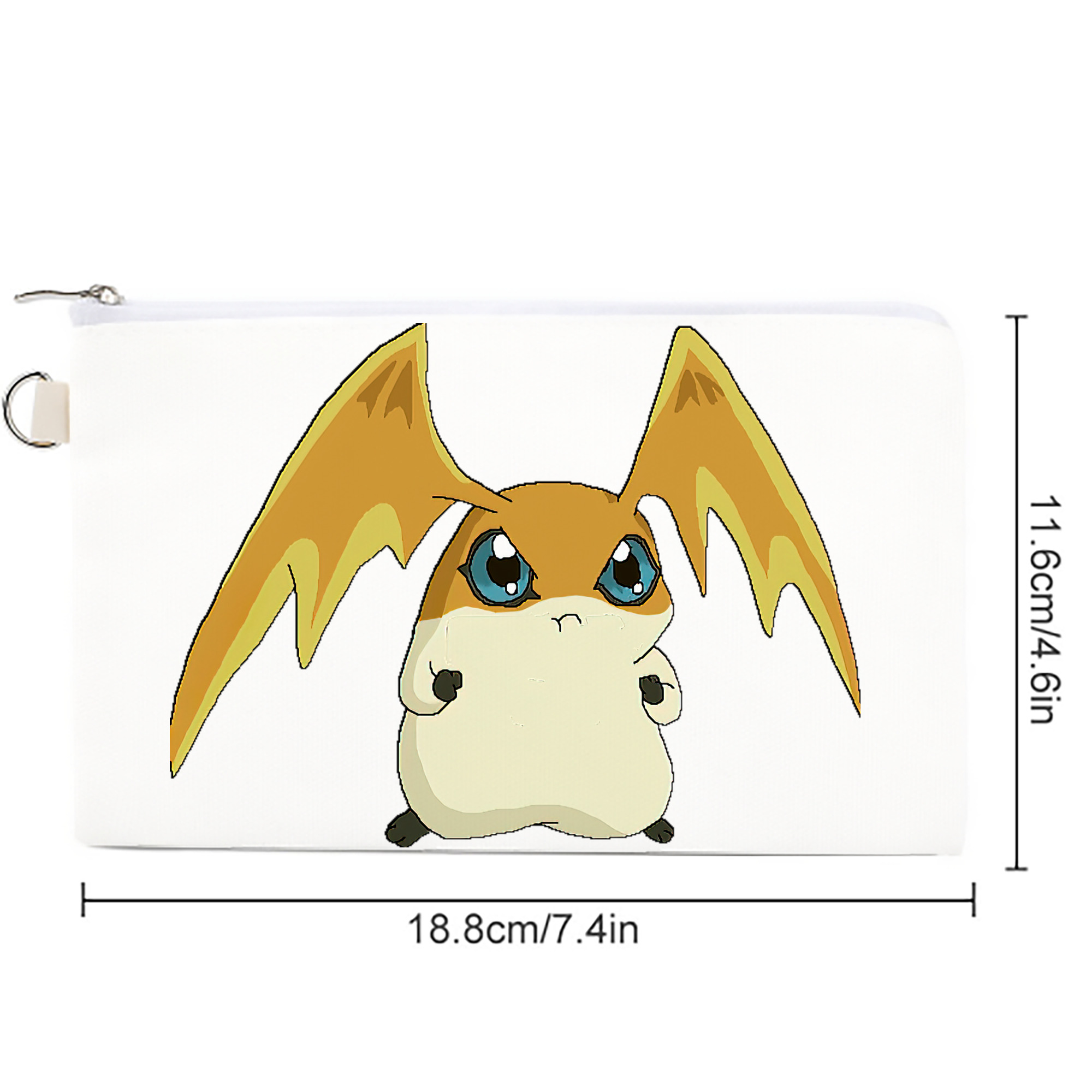 Digimon デジタルモンスター/デジモン キャンバス生地ポーチ　小物入れ