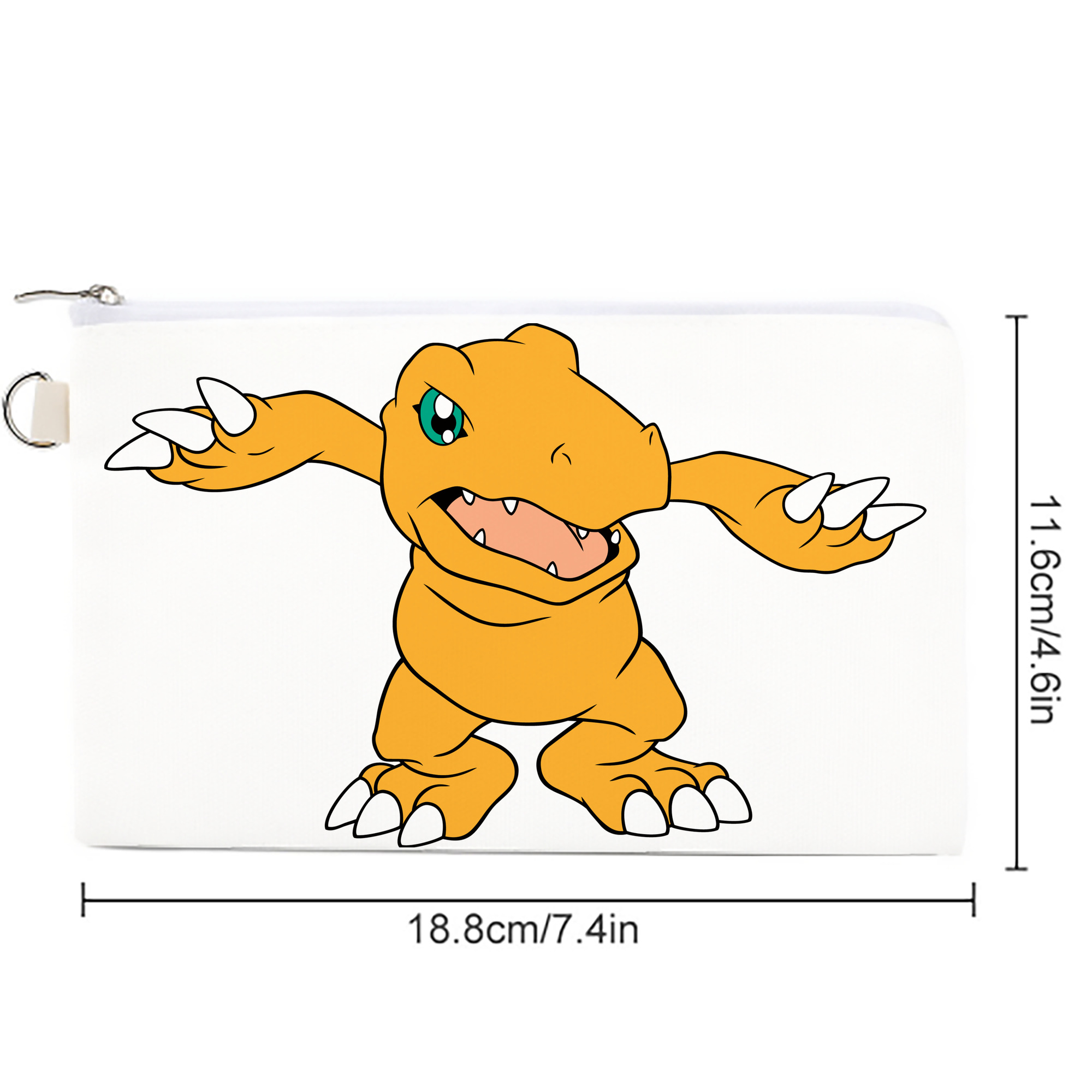 Digimon デジタルモンスター/デジモン キャンバス生地ポーチ　小物入れ