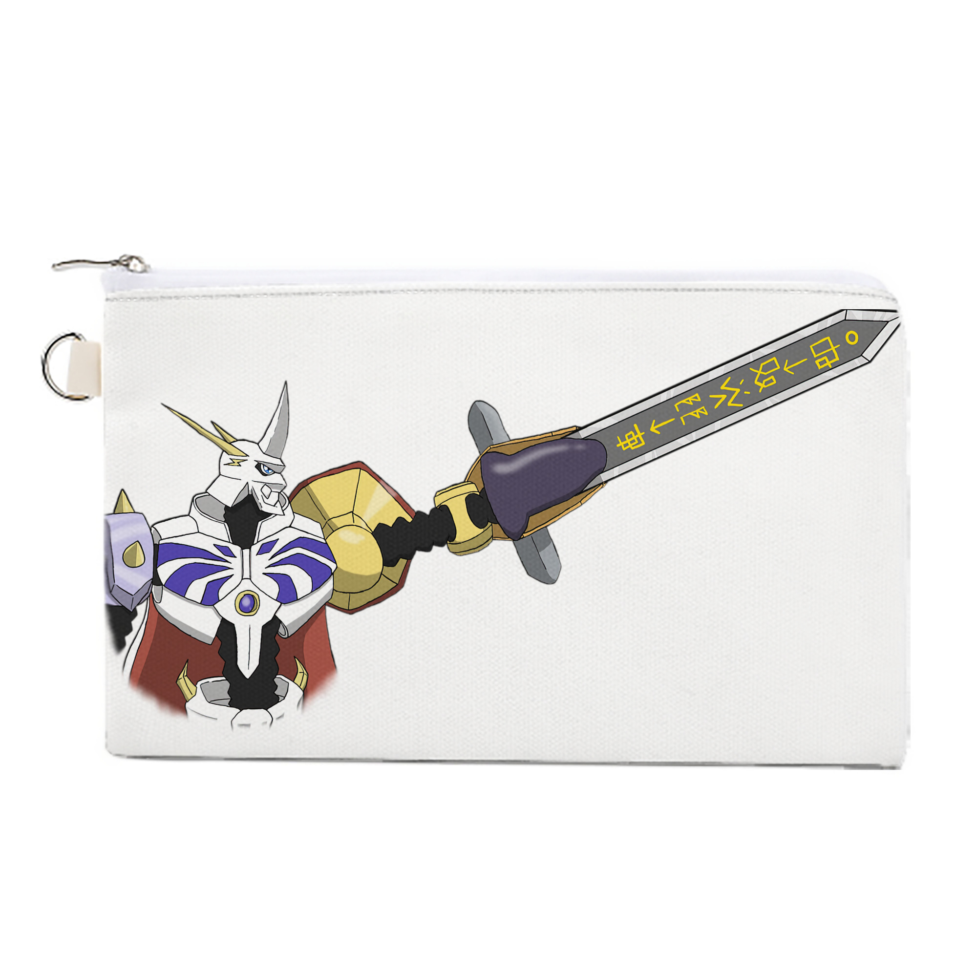 （画像用） Digimon デジタルモンスター/デジモン キャンバス生地ポーチ　小物入れ