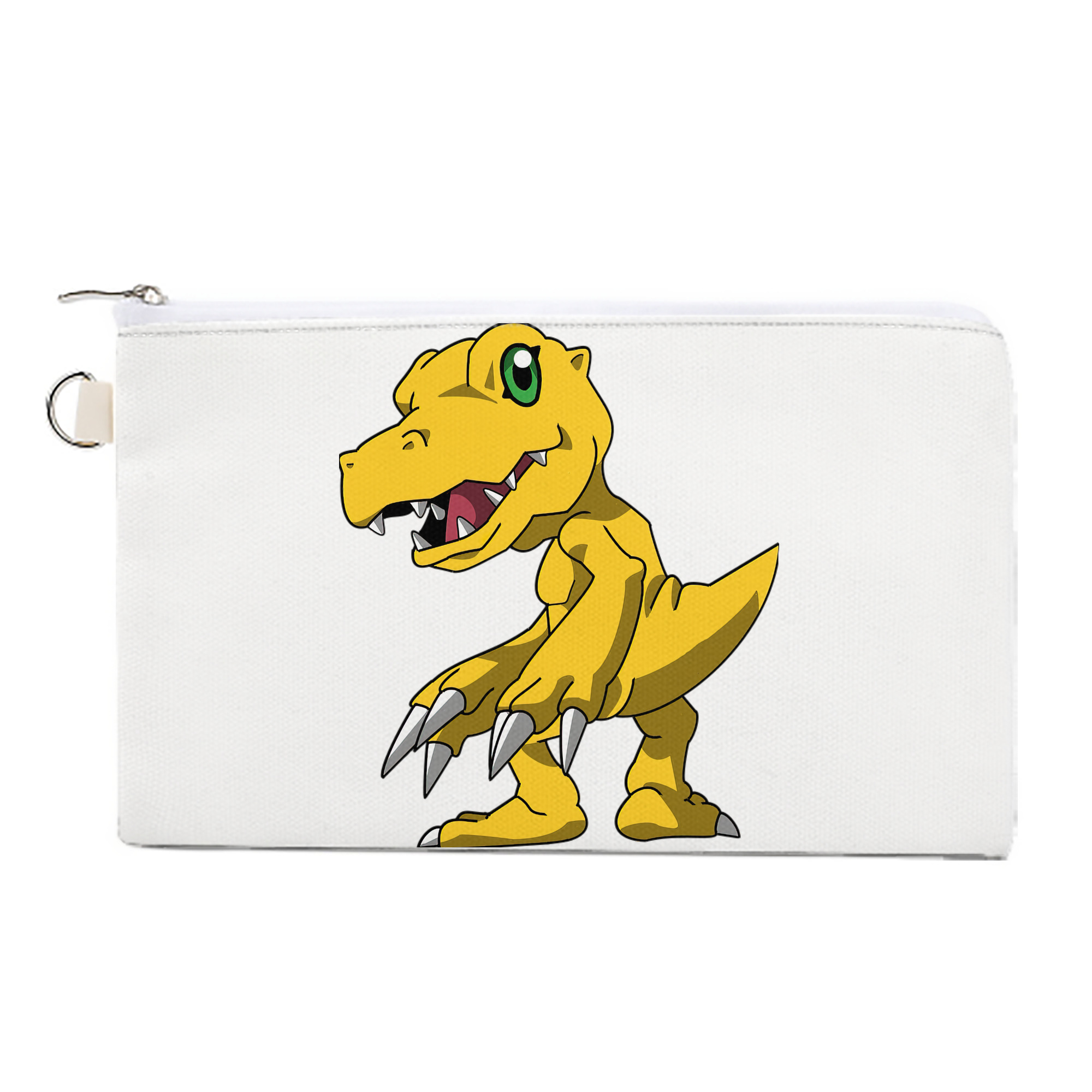 （画像用） Digimon デジタルモンスター/デジモン キャンバス生地ポーチ　小物入れ