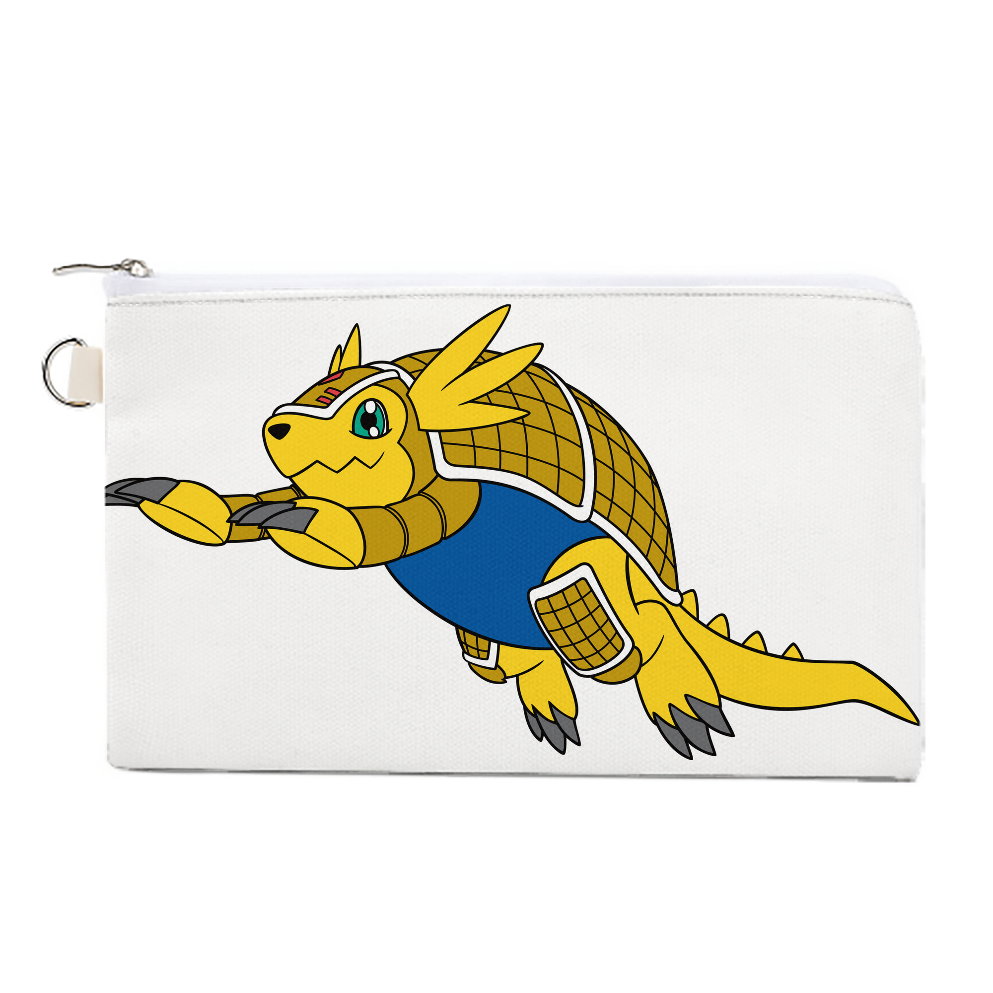 （画像用） Digimon デジタルモンスター/デジモン キャンバス生地ポーチ　小物入れ