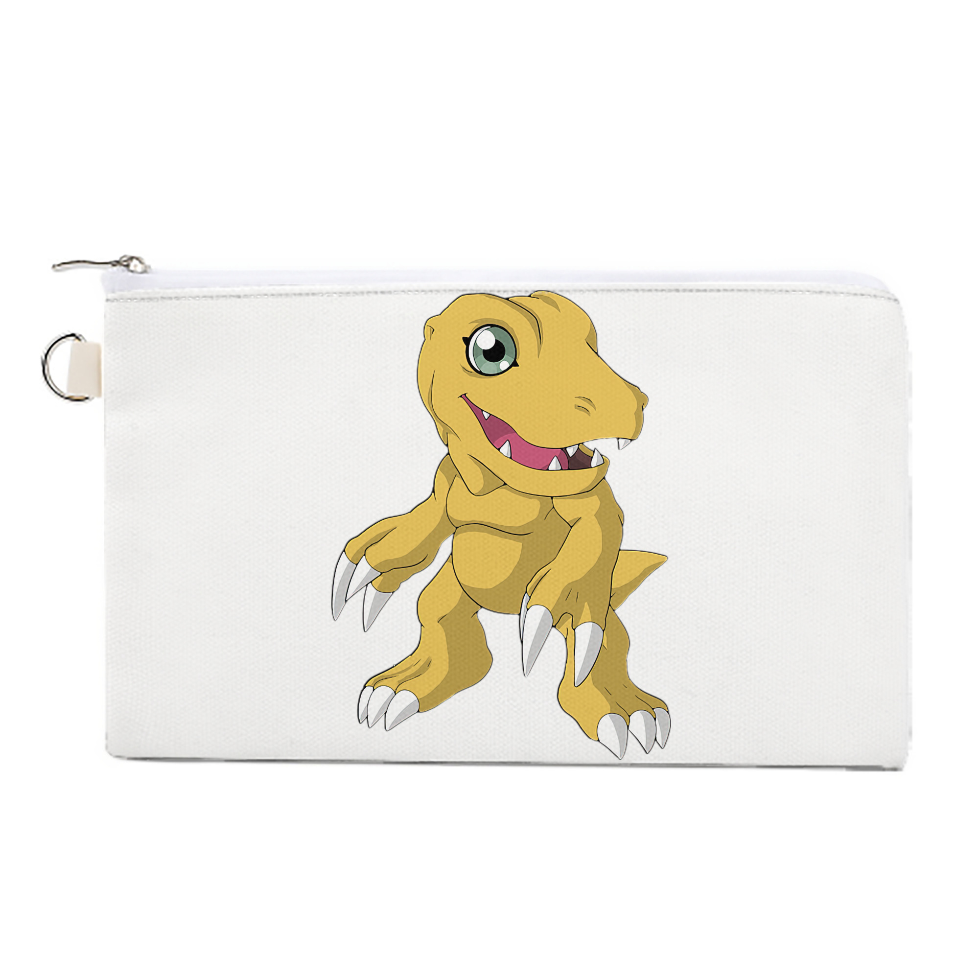 （画像用） Digimon デジタルモンスター/デジモン キャンバス生地ポーチ　小物入れ