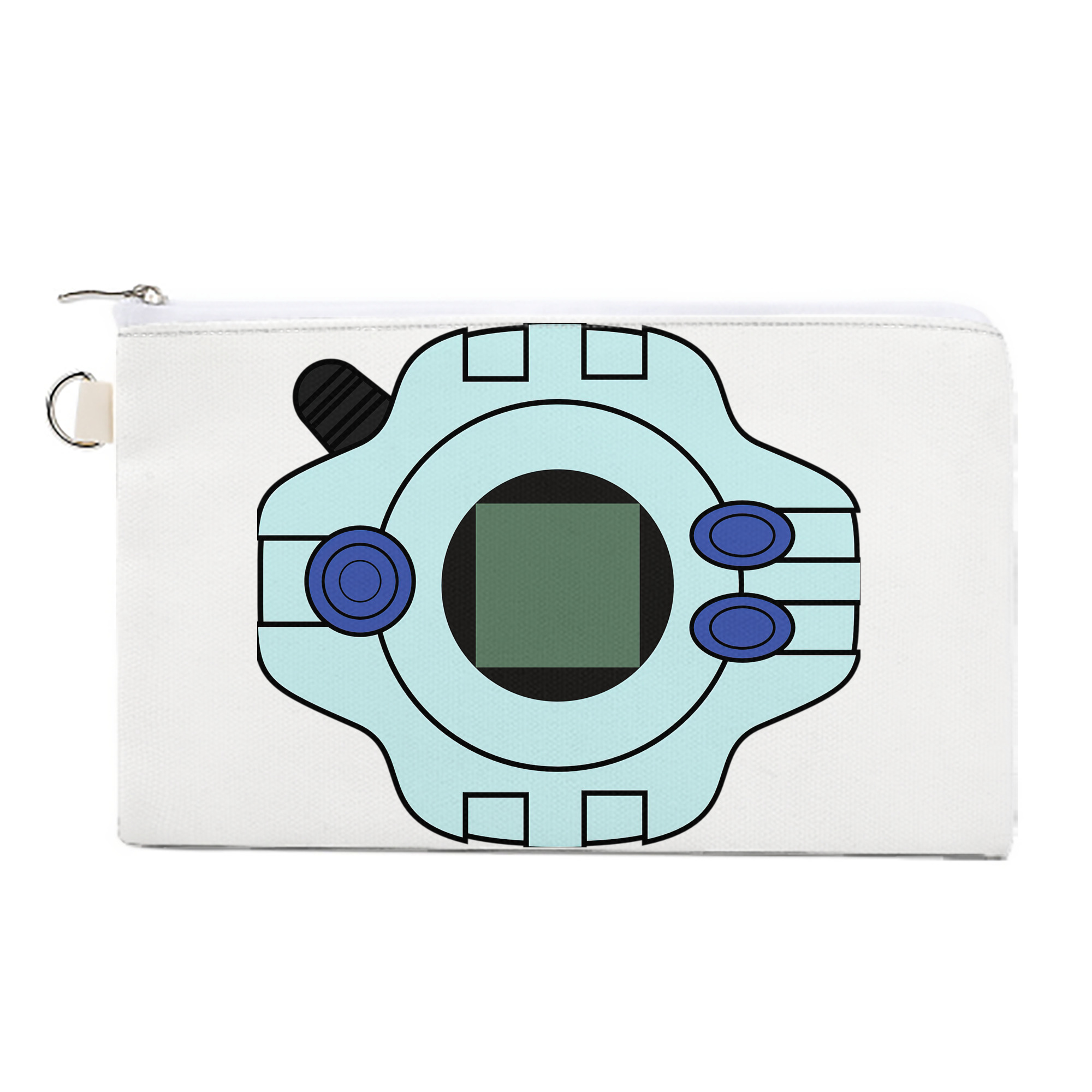 （画像用） Digimon デジタルモンスター/デジモン キャンバス生地ポーチ　小物入れ