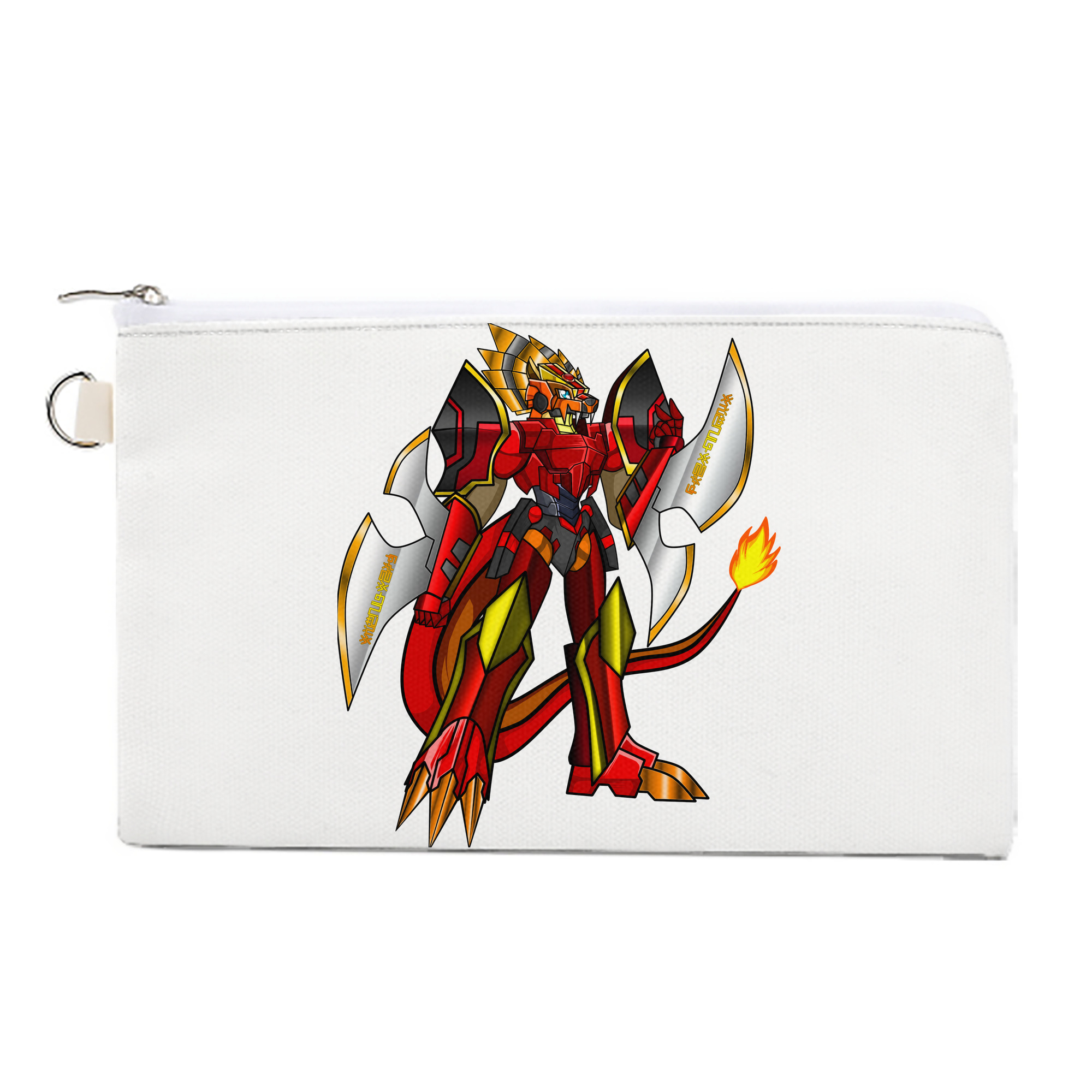 （画像用） Digimon デジタルモンスター/デジモン キャンバス生地ポーチ　小物入れ