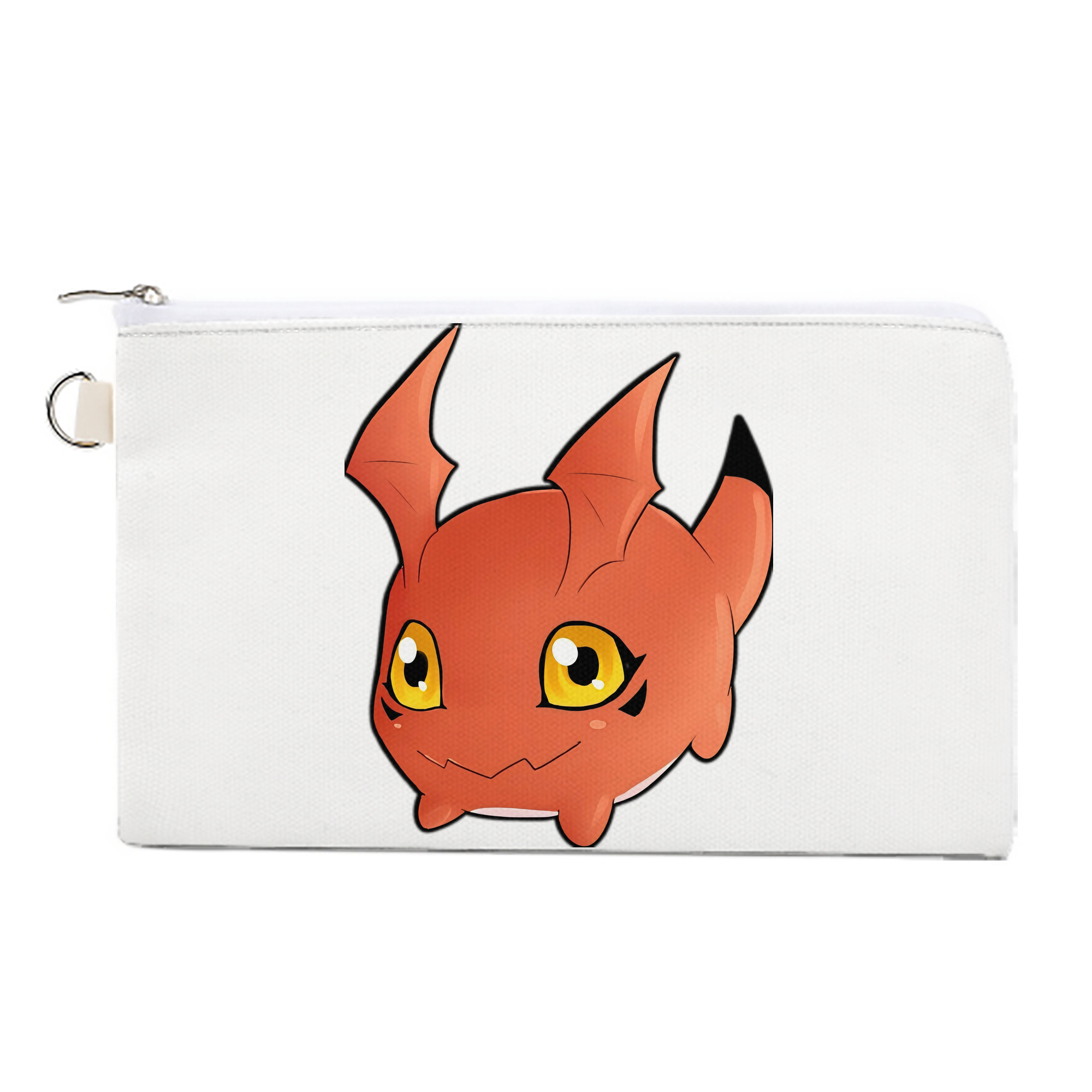 （画像用） Digimon デジタルモンスター/デジモン キャンバス生地ポーチ　小物入れ
