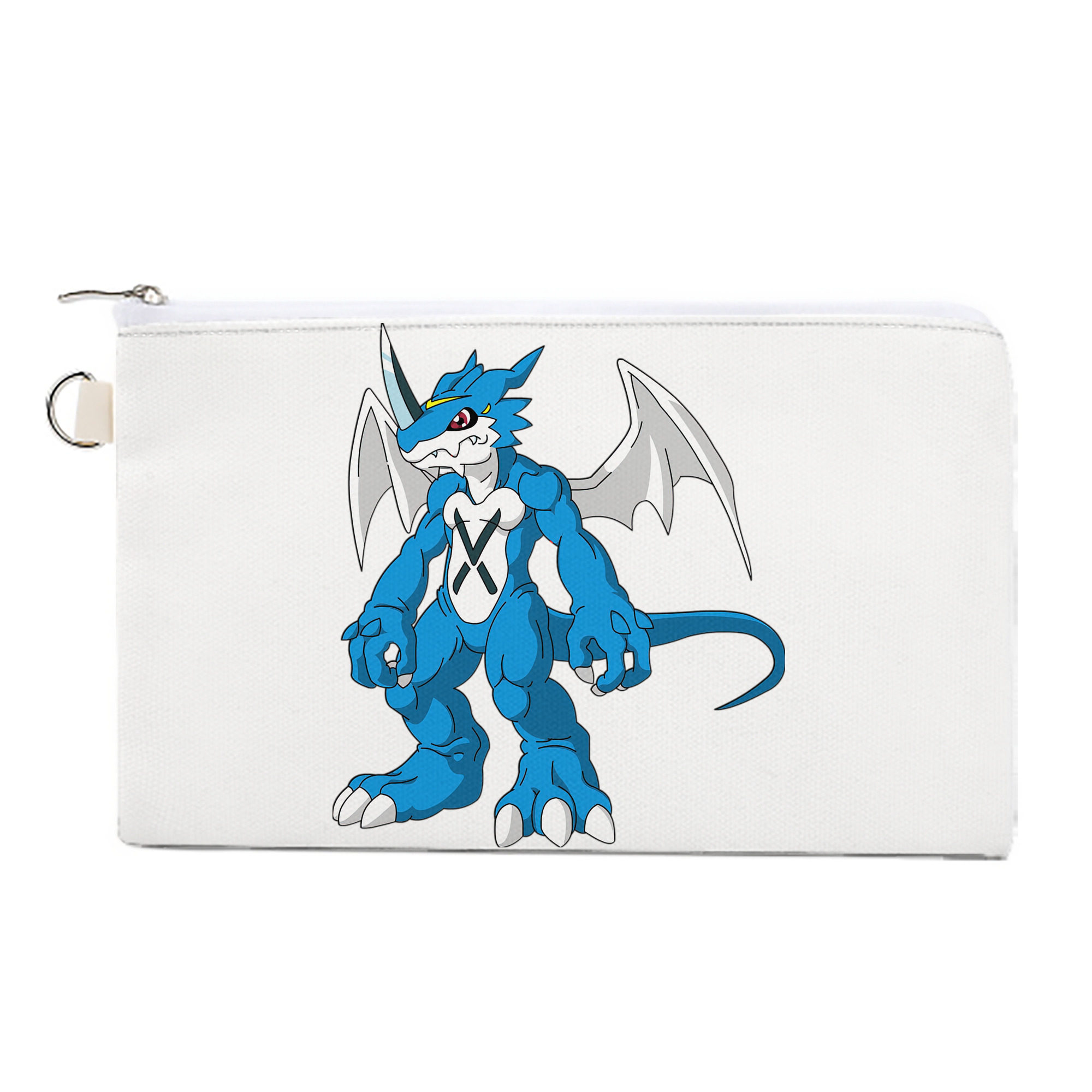（画像用） Digimon デジタルモンスター/デジモン キャンバス生地ポーチ　小物入れ