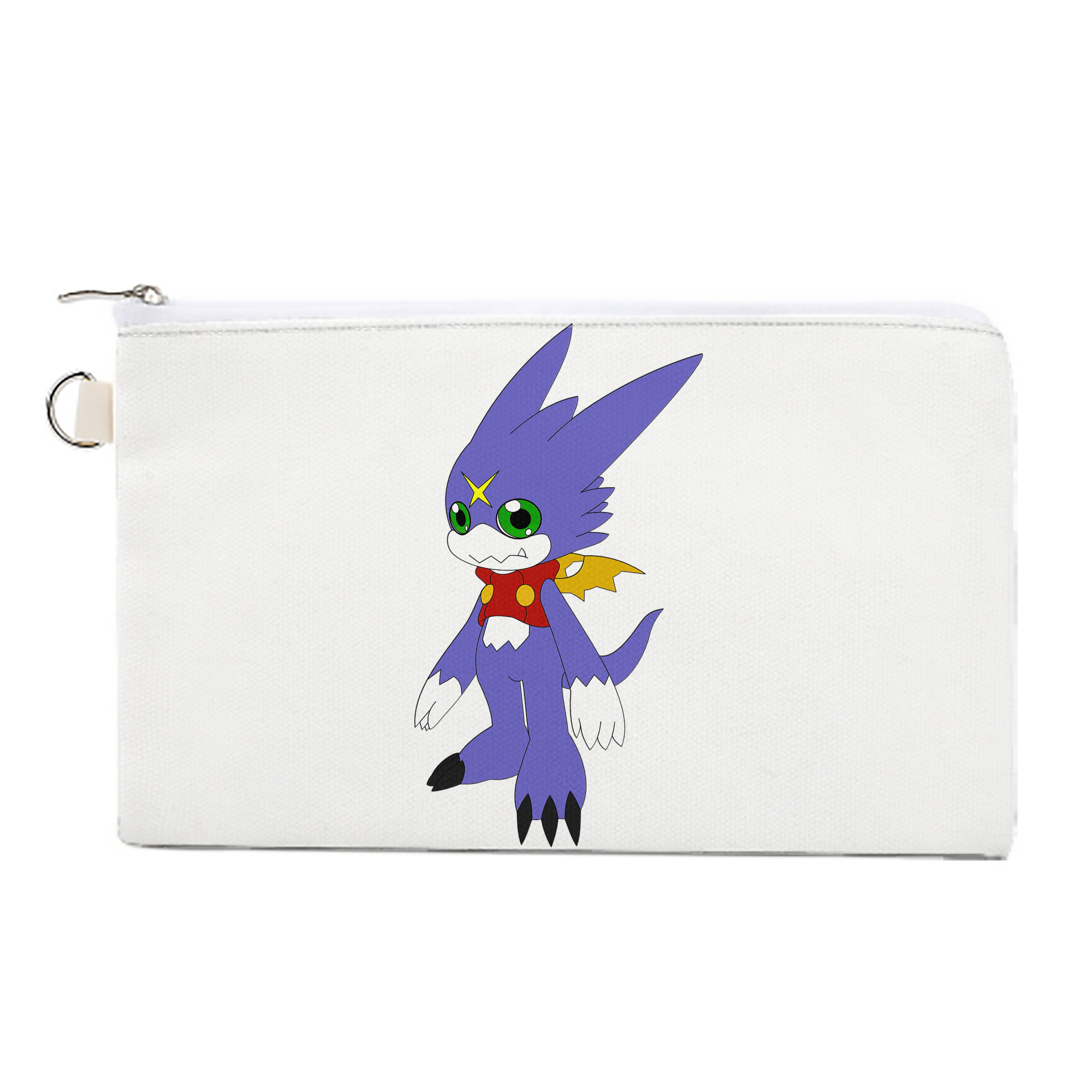 （画像用） Digimon デジタルモンスター/デジモン キャンバス生地ポーチ　小物入れ