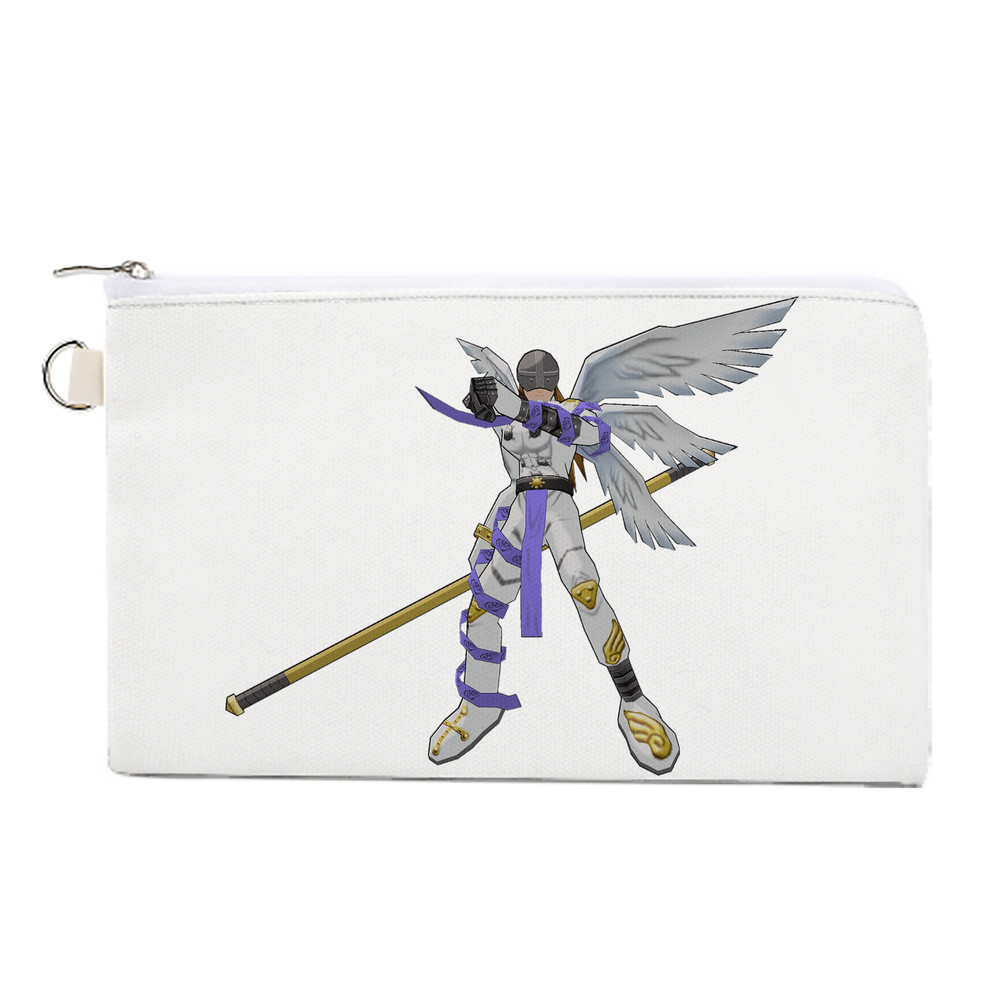 （画像用） Digimon デジタルモンスター/デジモン キャンバス生地ポーチ　小物入れ
