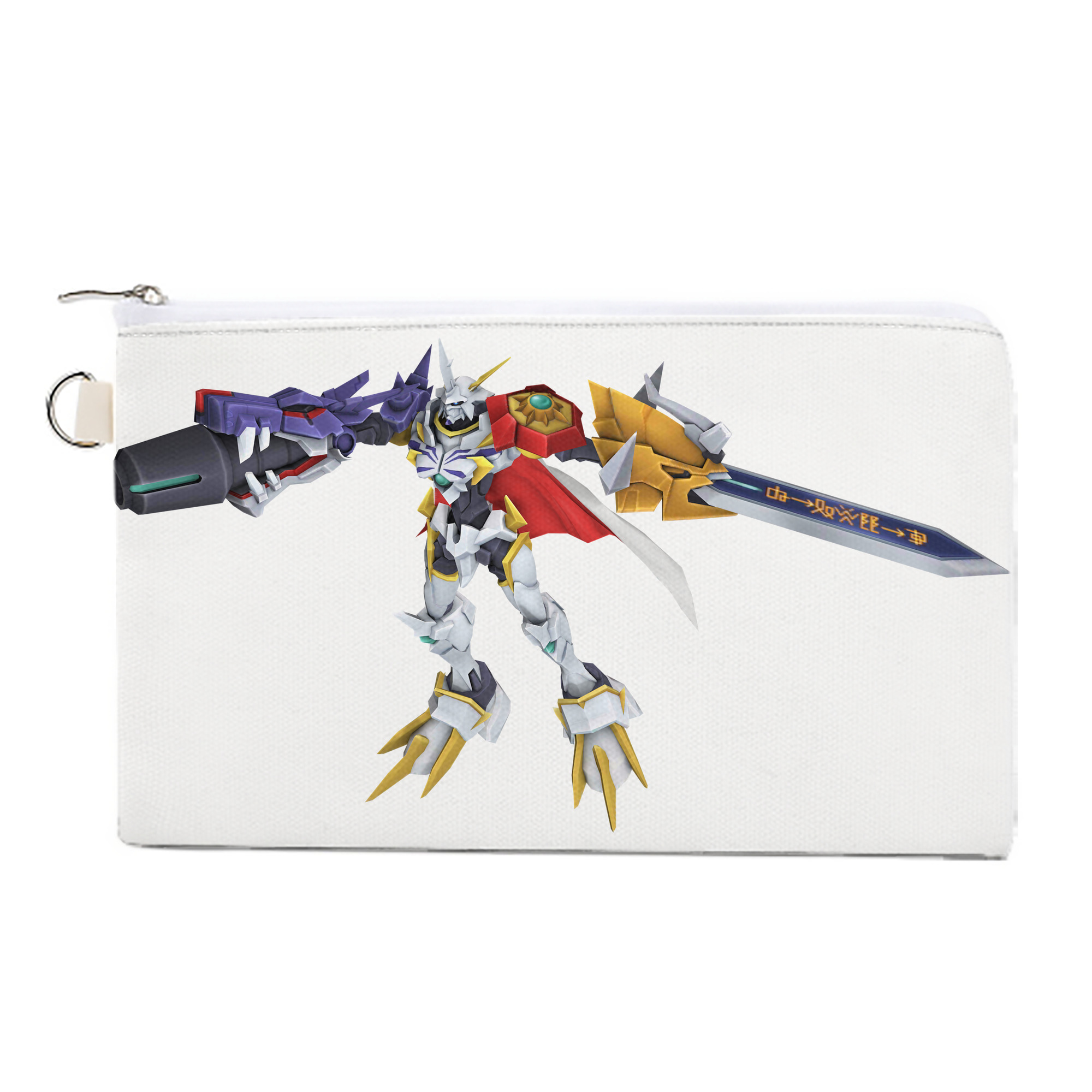（画像用） Digimon デジタルモンスター/デジモン キャンバス生地ポーチ　小物入れ