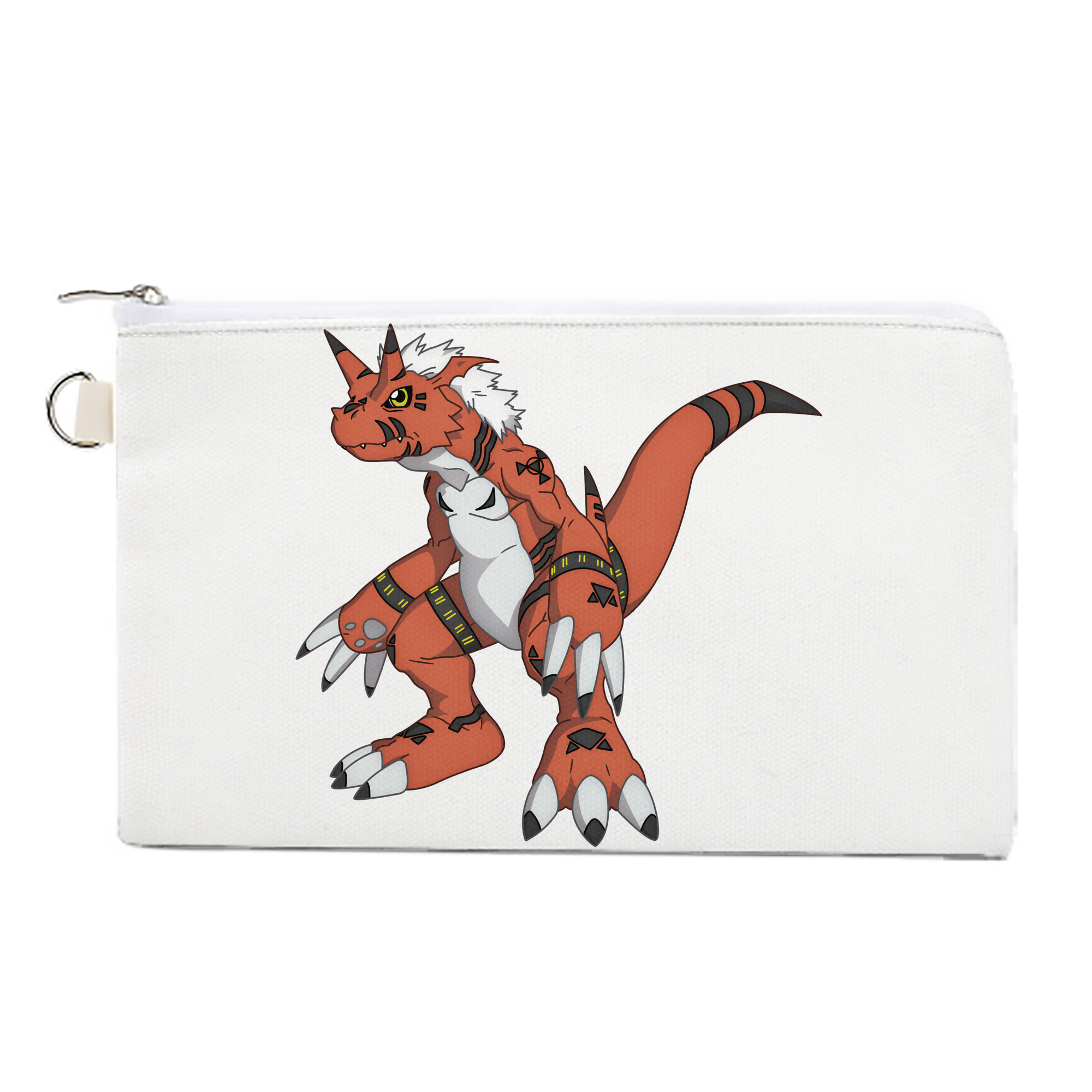 （画像用） Digimon デジタルモンスター/デジモン キャンバス生地ポーチ　小物入れ