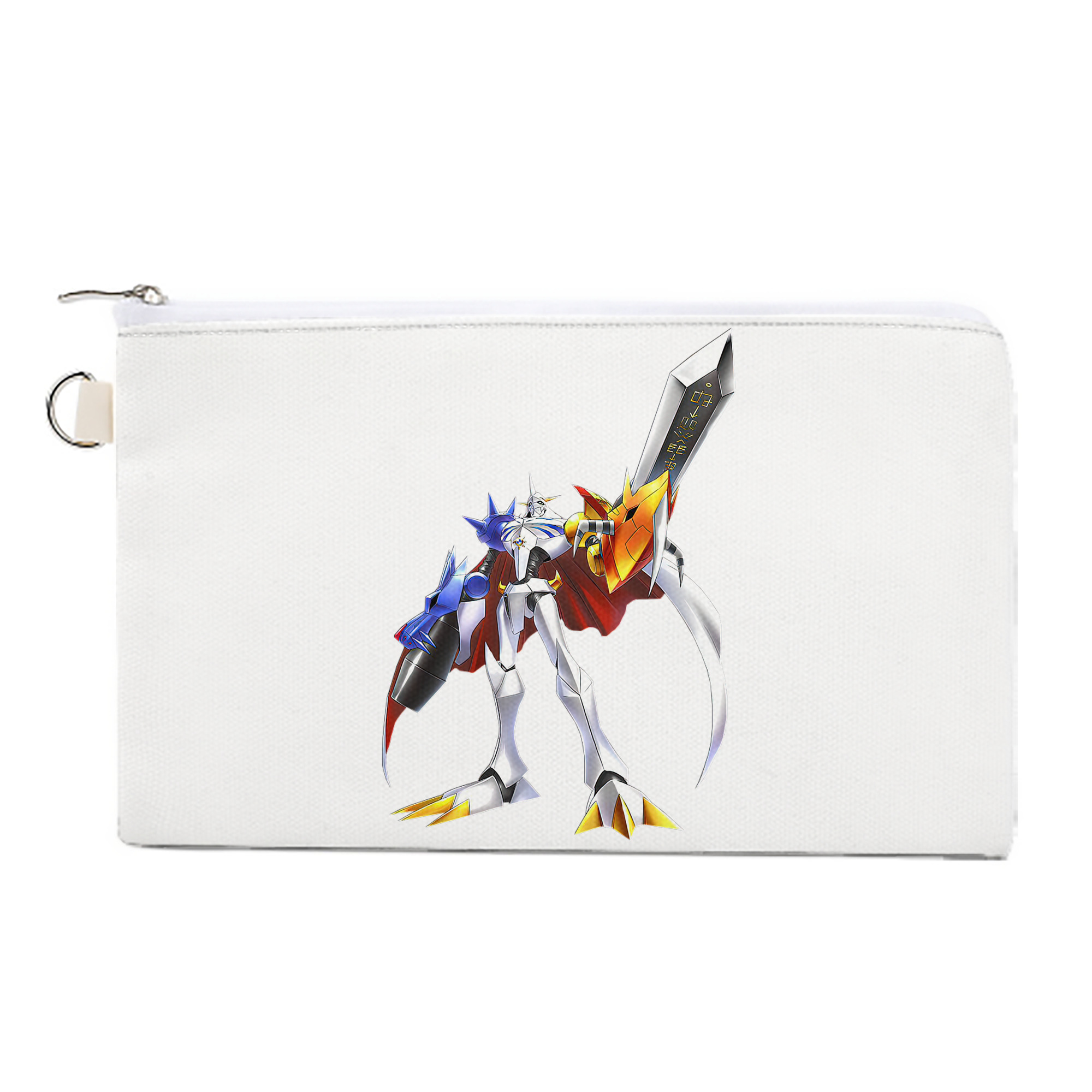 （画像用） Digimon デジタルモンスター/デジモン キャンバス生地ポーチ　小物入れ