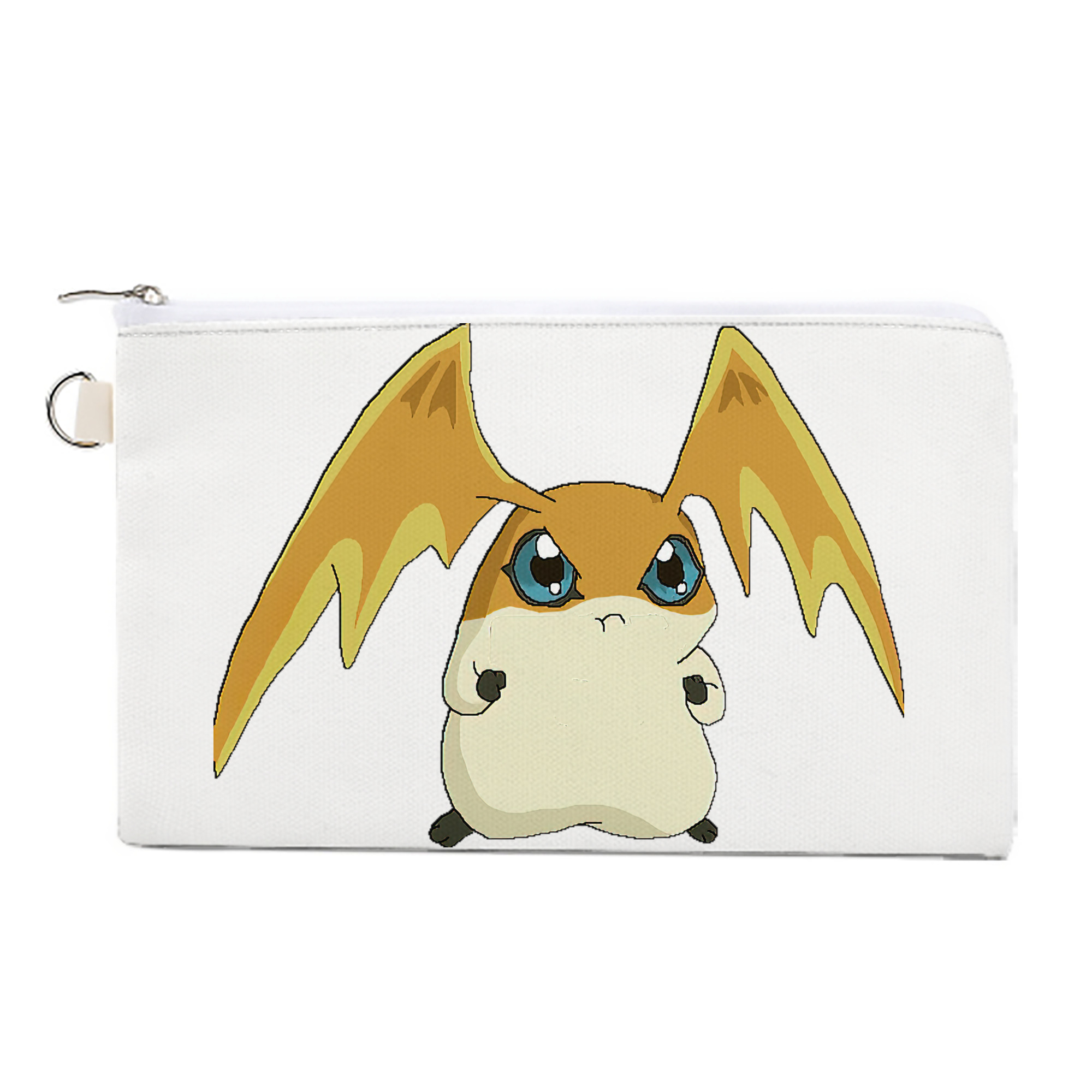 （画像用） Digimon デジタルモンスター/デジモン キャンバス生地ポーチ　小物入れ