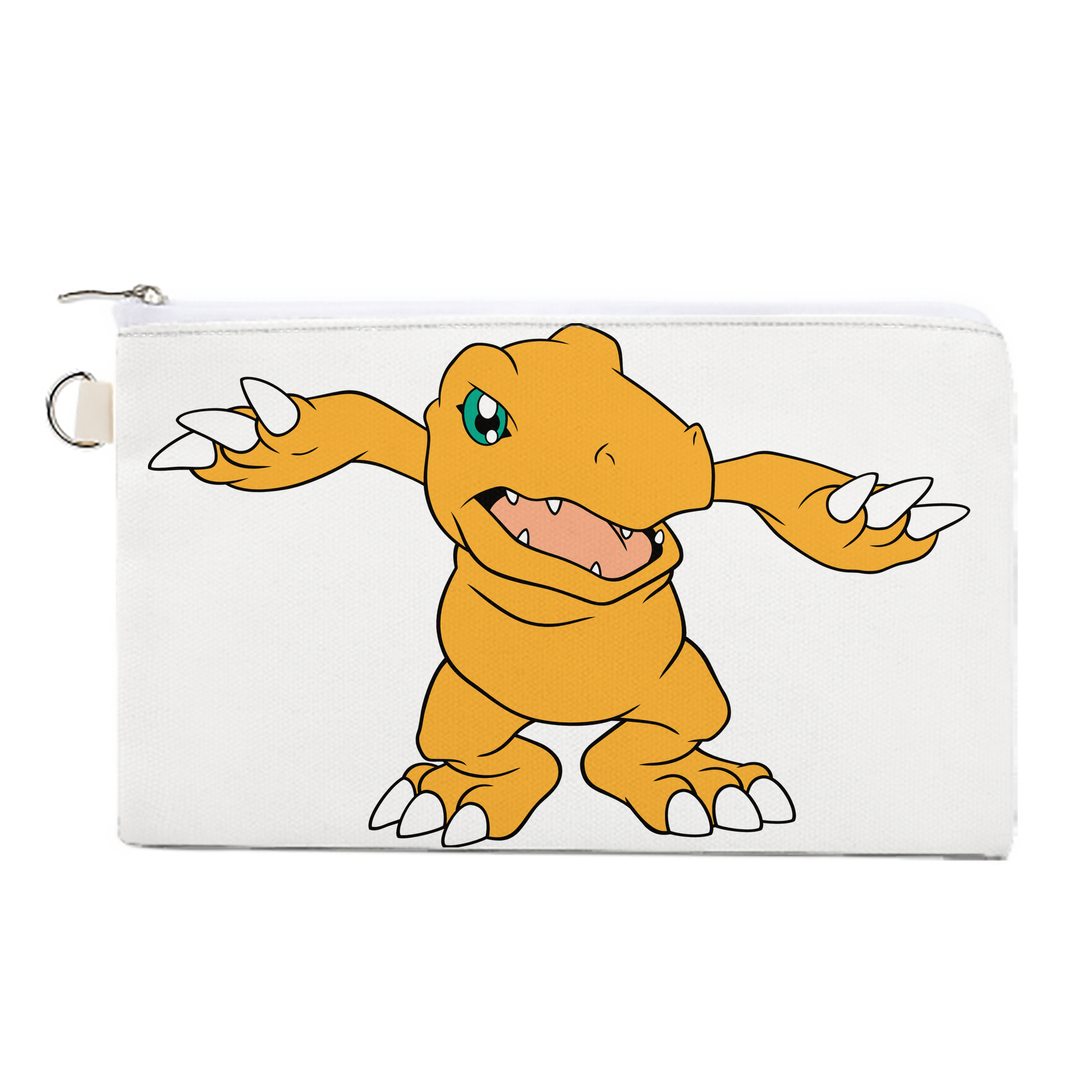 （画像用） Digimon デジタルモンスター/デジモン キャンバス生地ポーチ　小物入れ