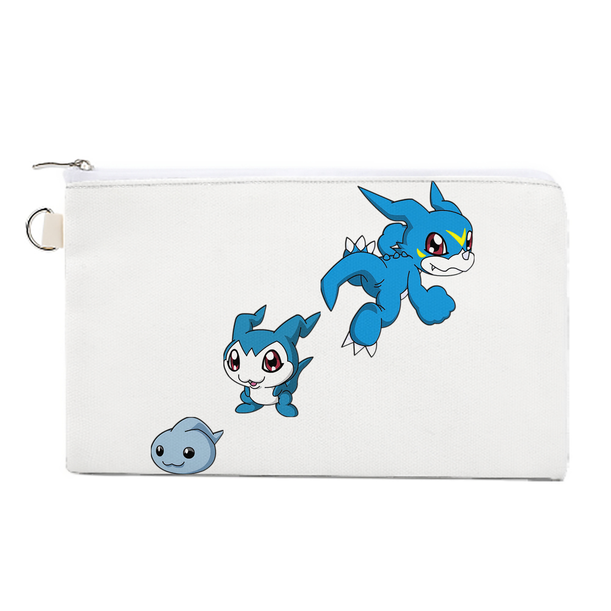 （画像用） Digimon デジタルモンスター/デジモン キャンバス生地ポーチ　小物入れ