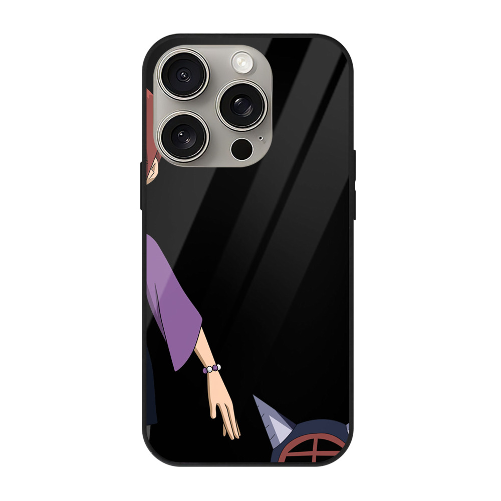 （画像用） Digimon デジタルモンスター/デジモン 【iPhone15Pro対応】スマホケース 耐衝撃＆黄変防止 背面ガラス