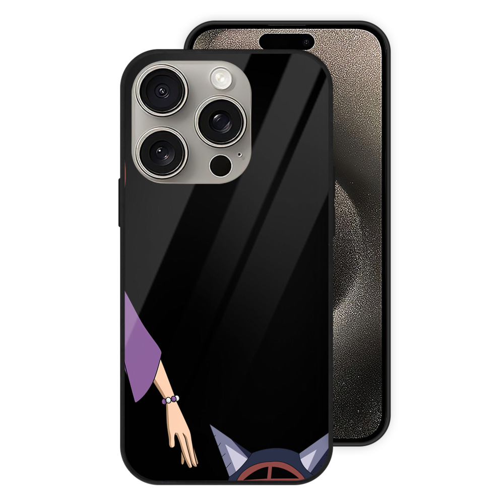 （画像用） Digimon デジタルモンスター/デジモン 【iPhone15Pro対応】スマホケース 耐衝撃＆黄変防止 背面ガラス