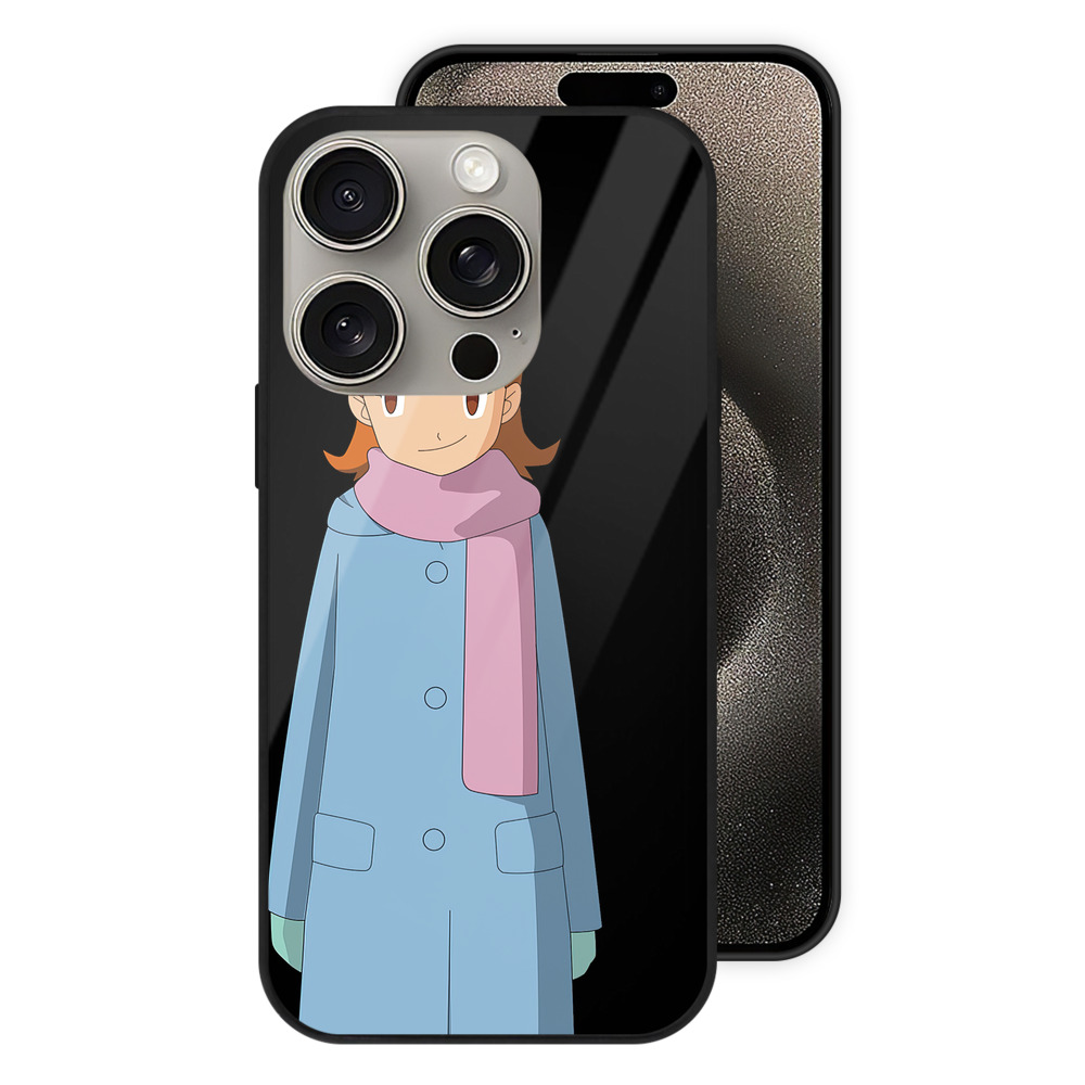 （画像用） Digimon デジタルモンスター/デジモン 【iPhone15Pro対応】スマホケース 耐衝撃＆黄変防止 背面ガラス