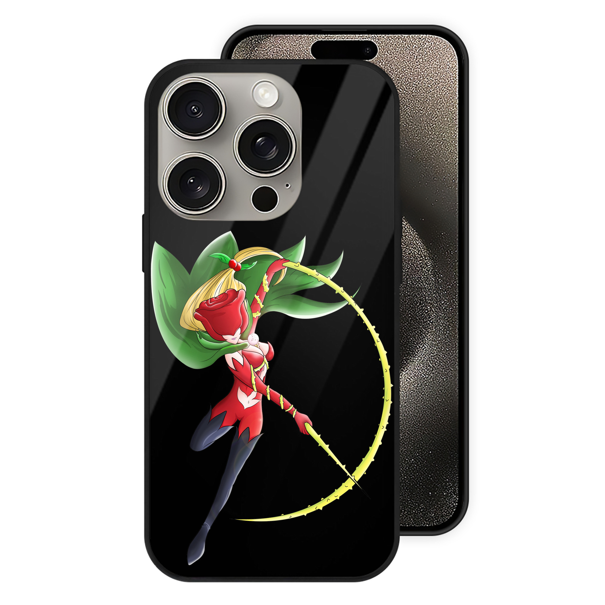 （画像用） Digimon デジタルモンスター/デジモン 【iPhone15Pro対応】スマホケース 耐衝撃＆黄変防止 背面ガラス