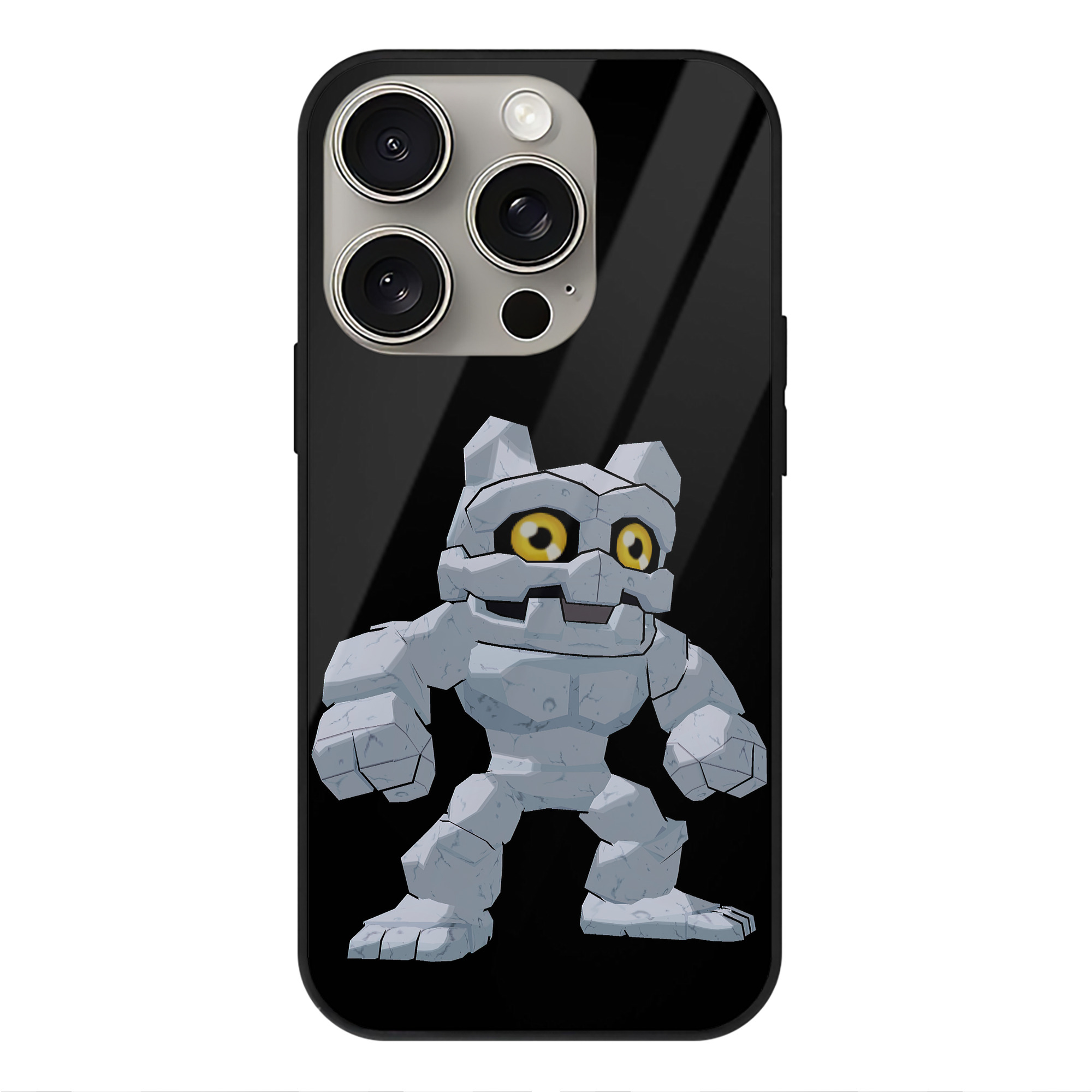 （画像用） Digimon デジタルモンスター/デジモン 【iPhone15Pro対応】スマホケース 耐衝撃＆黄変防止 背面ガラス