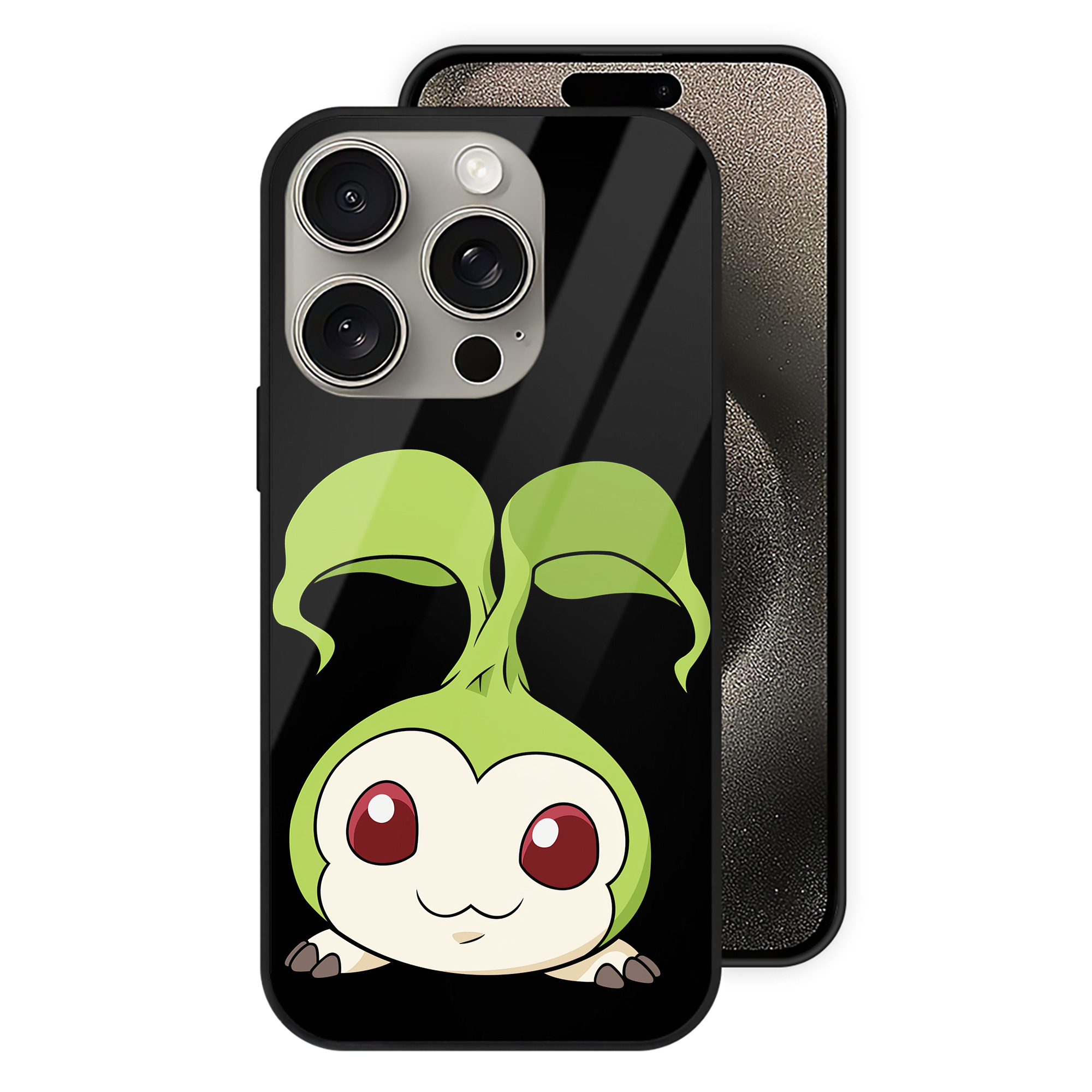 （画像用） Digimon デジタルモンスター/デジモン 【iPhone15Pro対応】スマホケース 耐衝撃＆黄変防止 背面ガラス