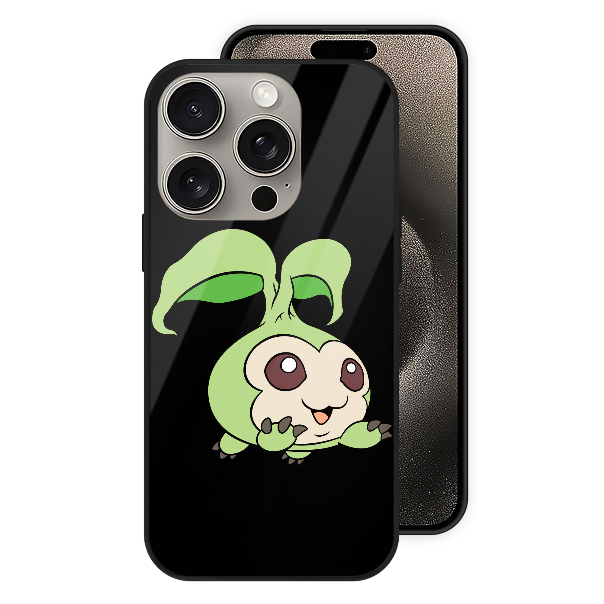 （画像用） Digimon デジタルモンスター/デジモン 【iPhone15Pro対応】スマホケース 耐衝撃＆黄変防止 背面ガラス