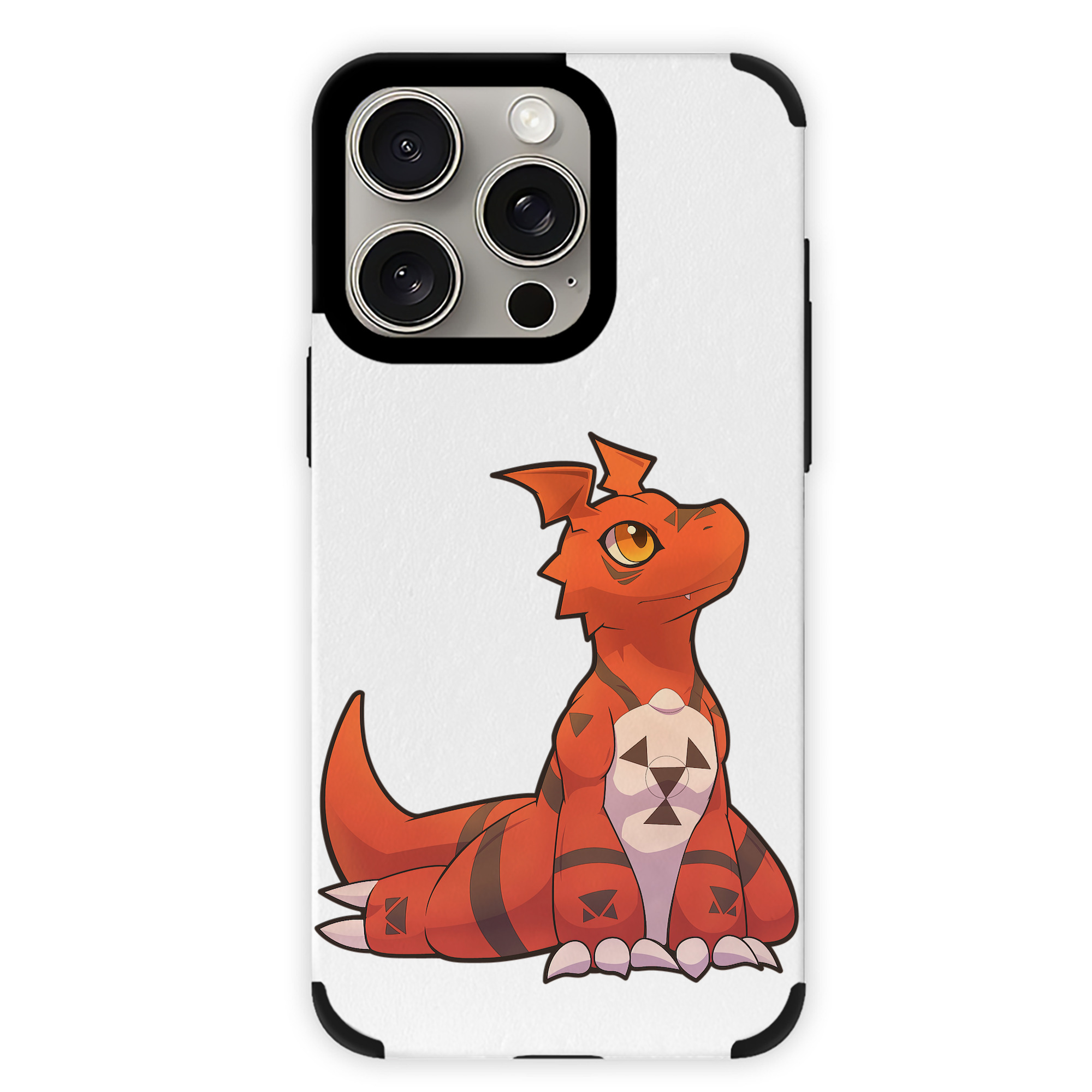 （画像用） Digimon デジタルモンスター/デジモン 【iPhone15ProMax対応】 PUレザー スマホケース 耐衝撃＆黄変防止