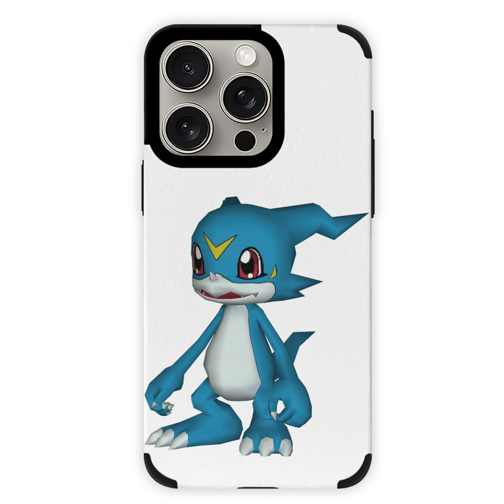（画像用） Digimon デジタルモンスター/デジモン 【iPhone15ProMax対応】 PUレザー スマホケース 耐衝撃＆黄変防止