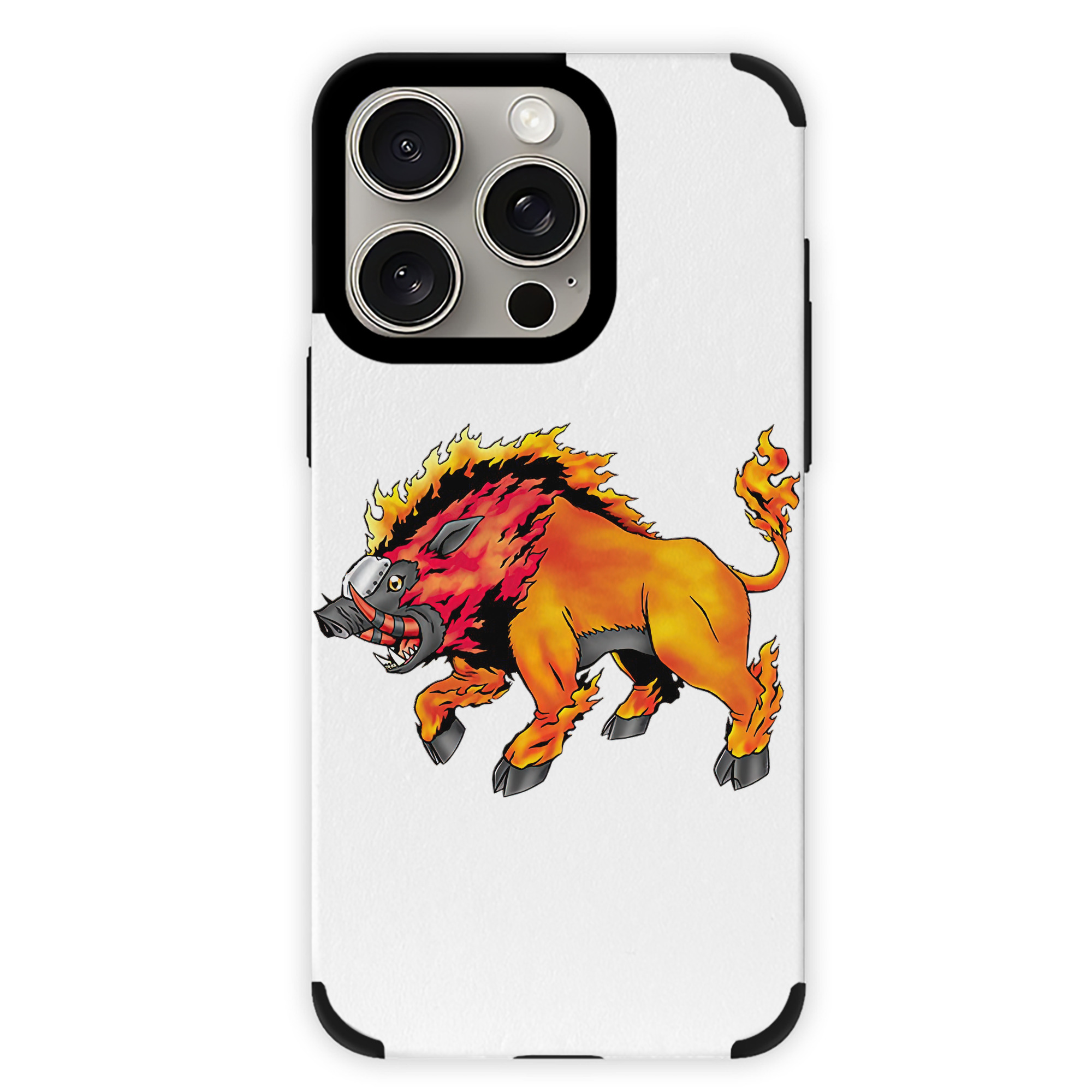 （画像用） Digimon デジタルモンスター/デジモン 【iPhone15ProMax対応】 PUレザー スマホケース 耐衝撃＆黄変防止