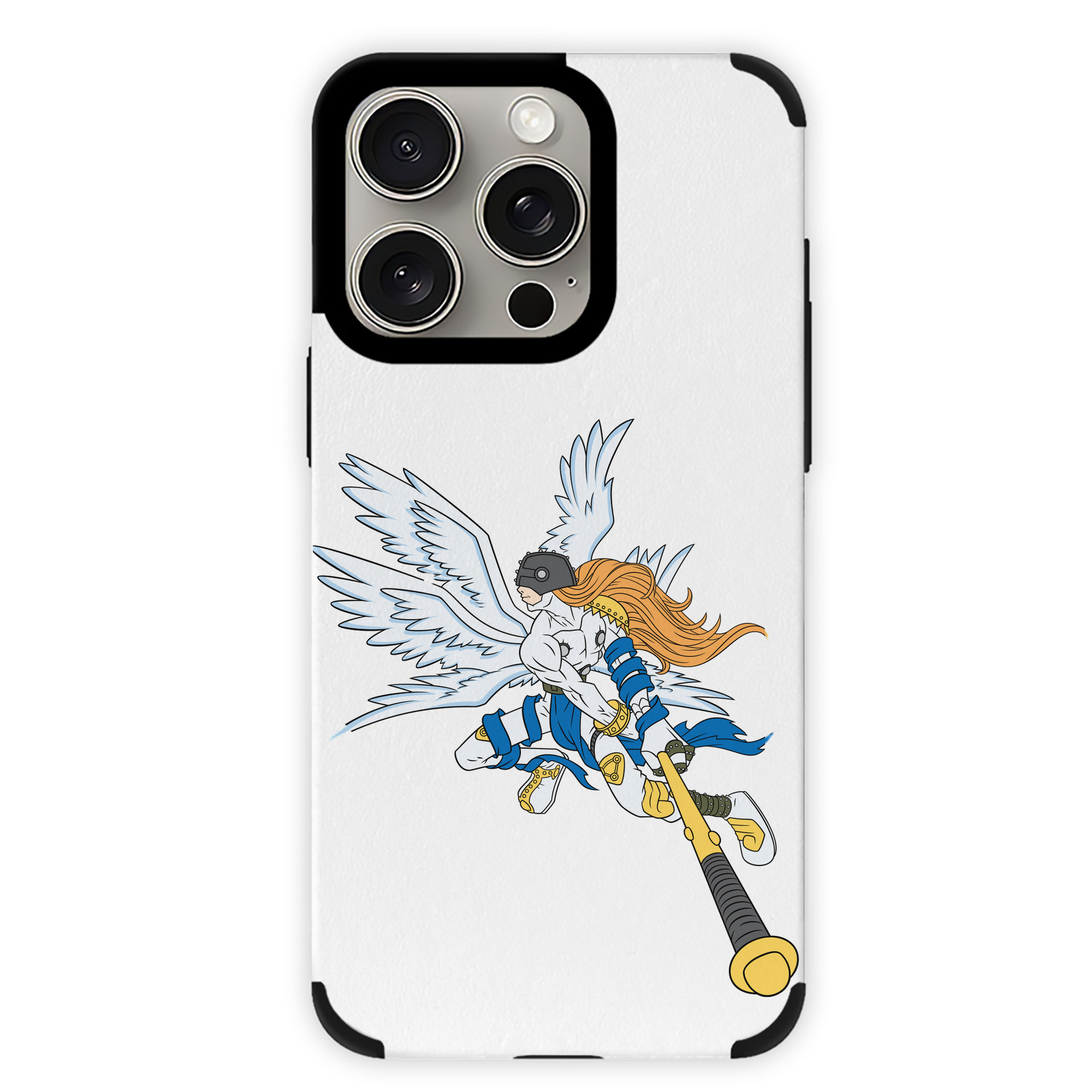 （画像用） Digimon デジタルモンスター/デジモン 【iPhone15ProMax対応】 PUレザー スマホケース 耐衝撃＆黄変防止