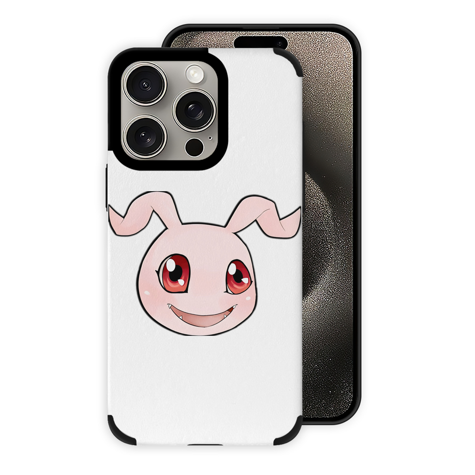 （画像用） Digimon デジタルモンスター/デジモン 【iPhone15ProMax対応】 PUレザー スマホケース 耐衝撃＆黄変防止