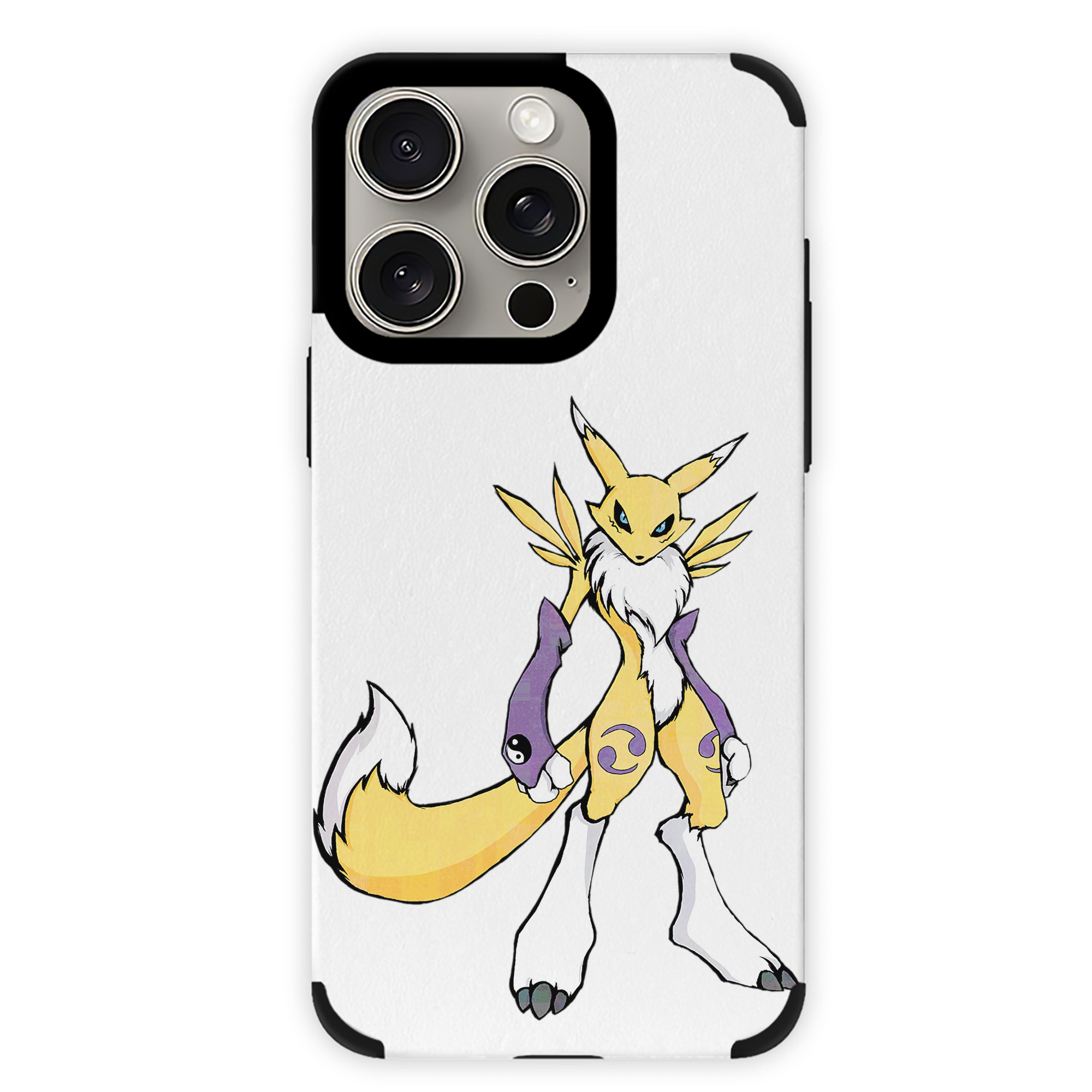 （画像用） Digimon デジタルモンスター/デジモン 【iPhone15ProMax対応】 PUレザー スマホケース 耐衝撃＆黄変防止