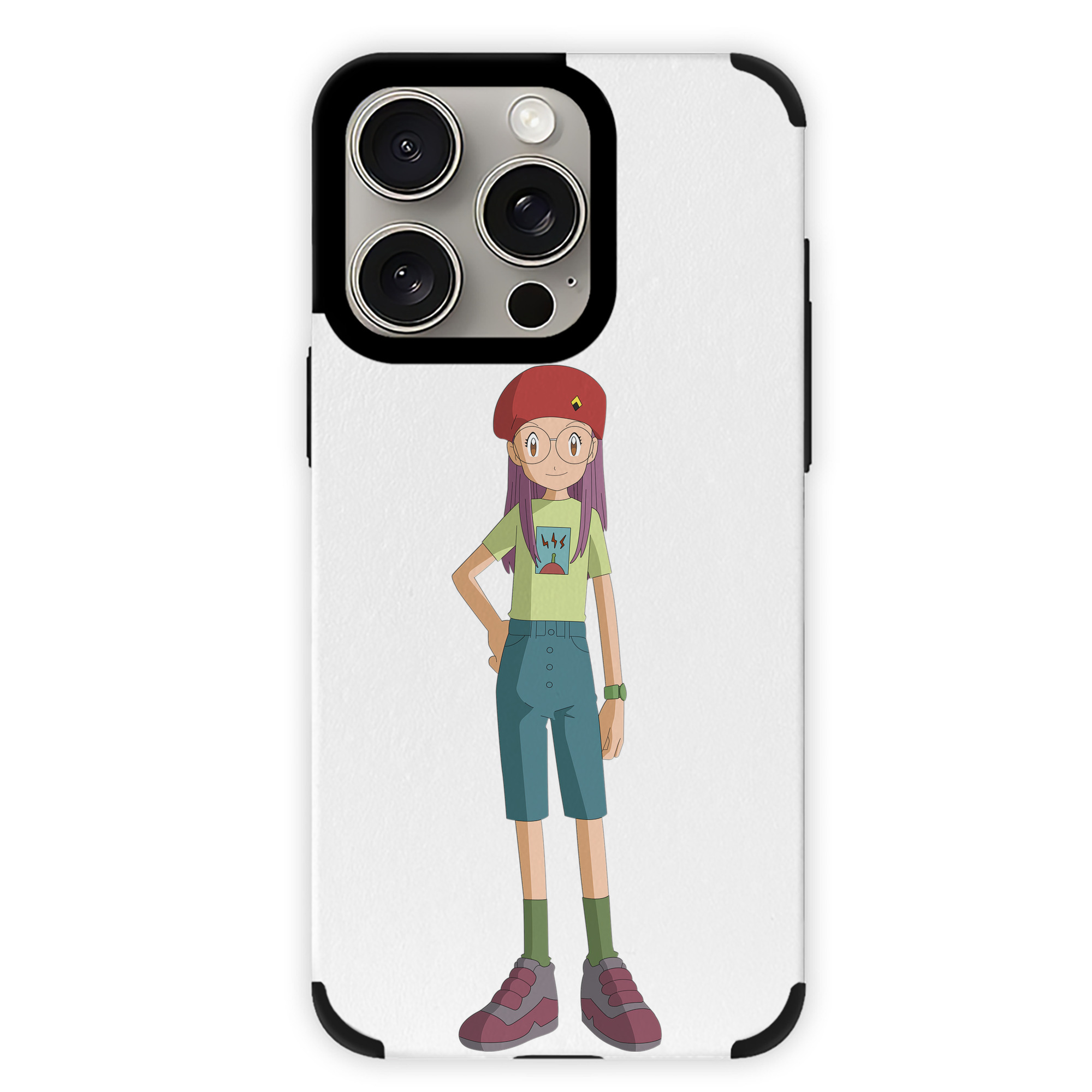 （画像用） Digimon デジタルモンスター/デジモン 【iPhone15ProMax対応】 PUレザー スマホケース 耐衝撃＆黄変防止