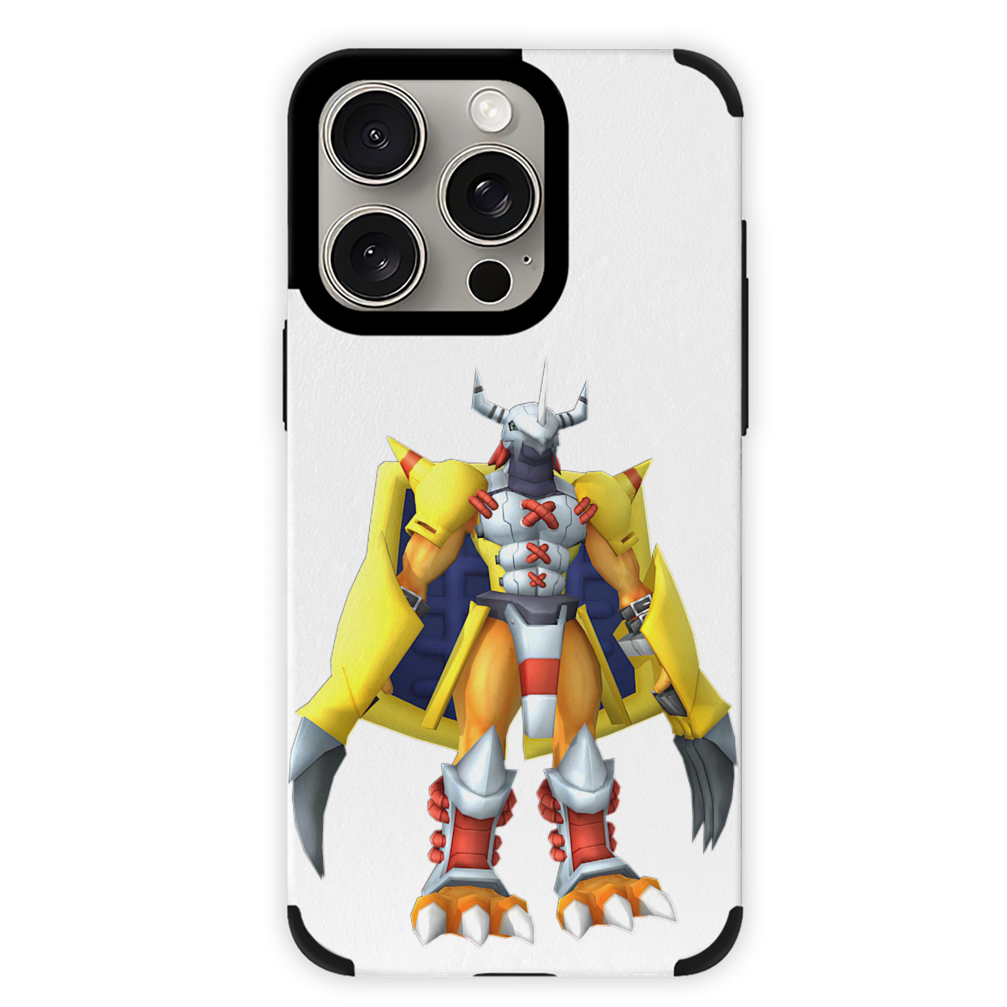 （画像用） Digimon デジタルモンスター/デジモン 【iPhone15ProMax対応】 PUレザー スマホケース 耐衝撃＆黄変防止