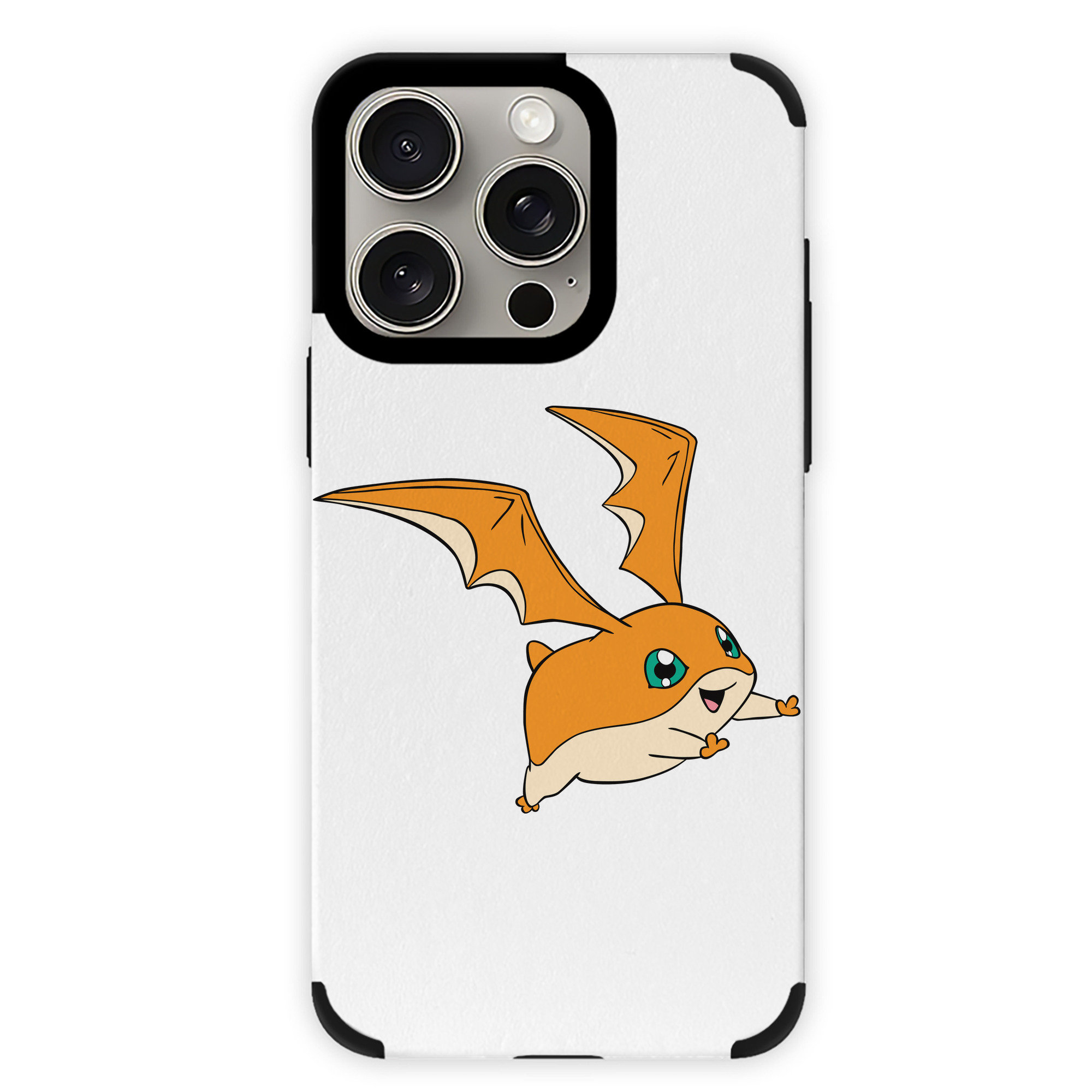 （画像用） Digimon デジタルモンスター/デジモン 【iPhone15ProMax対応】 PUレザー スマホケース 耐衝撃＆黄変防止