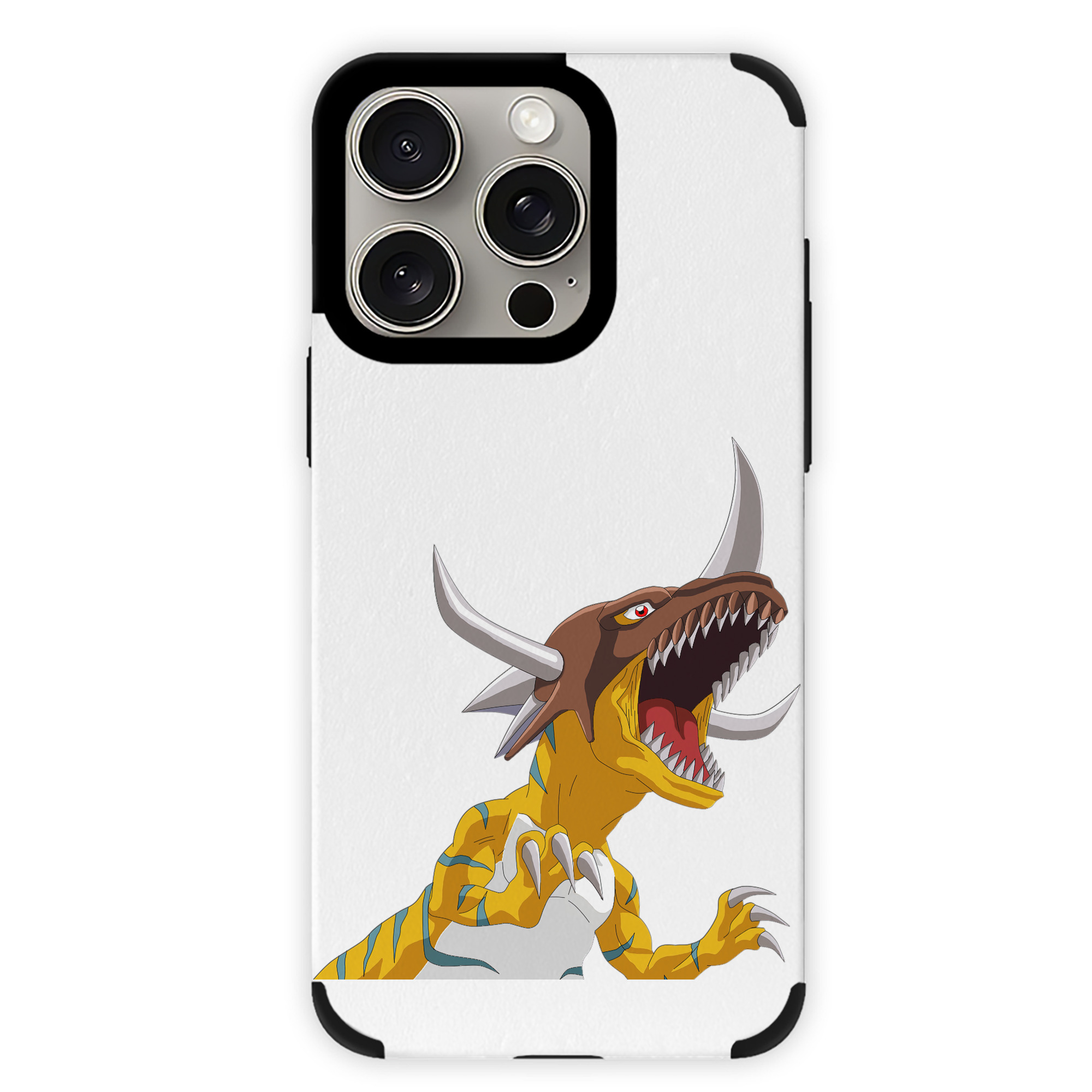 （画像用） Digimon デジタルモンスター/デジモン 【iPhone15ProMax対応】 PUレザー スマホケース 耐衝撃＆黄変防止