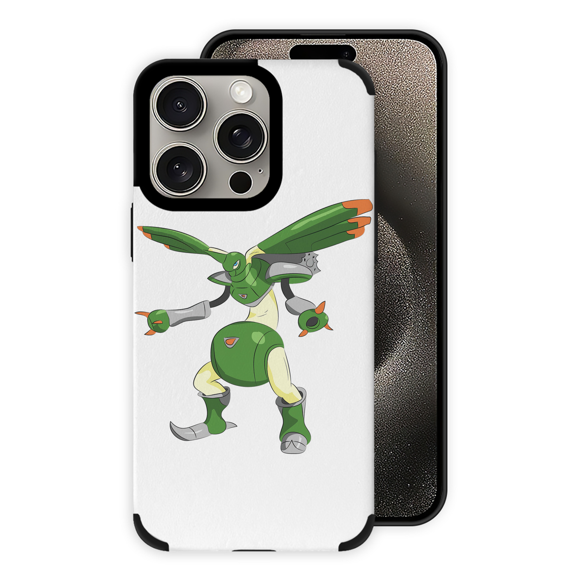 （画像用） Digimon デジタルモンスター/デジモン 【iPhone15ProMax対応】 PUレザー スマホケース 耐衝撃＆黄変防止